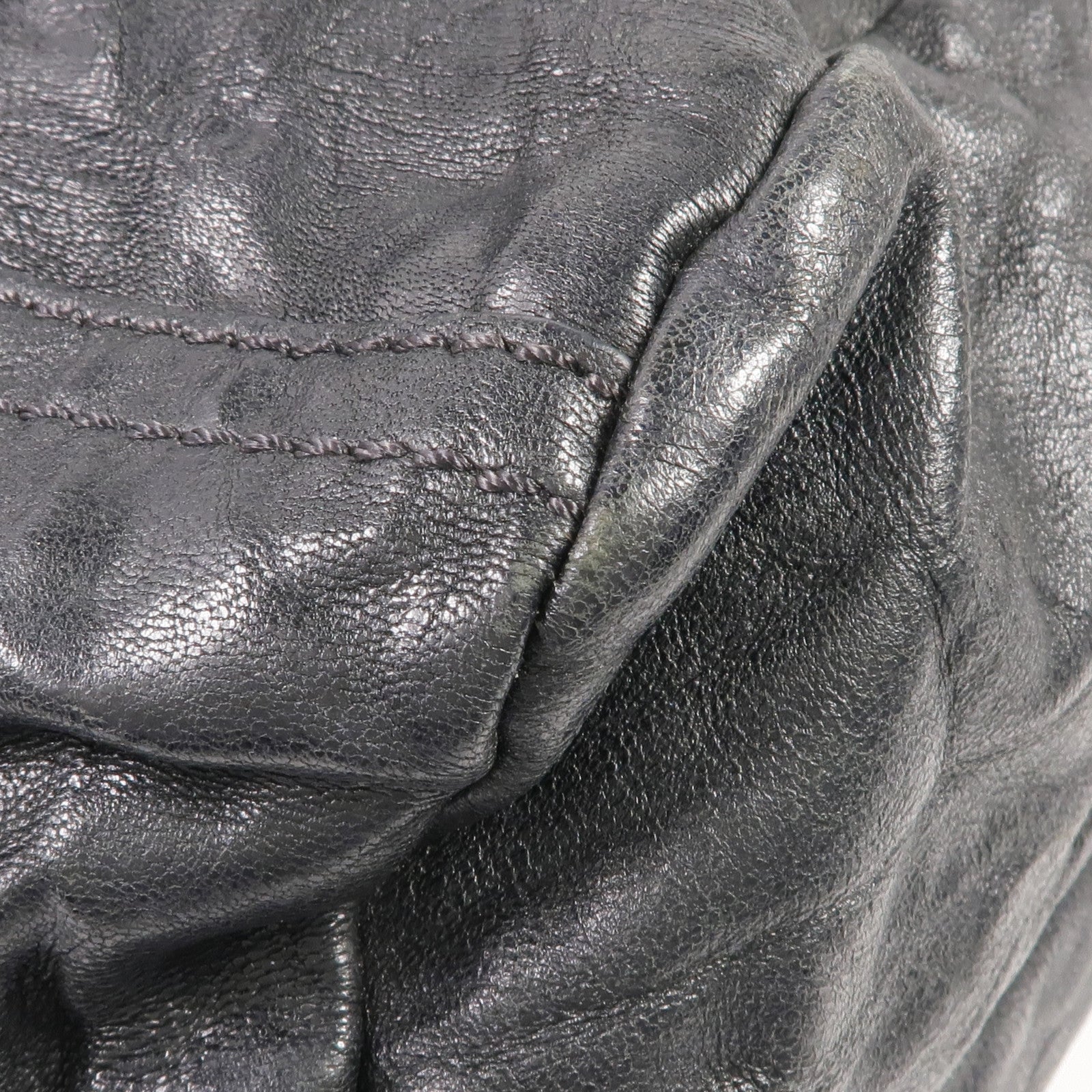 GIVENCHY 牛皮皮革Pandora Medium銀扣手挽肩背兩用袋