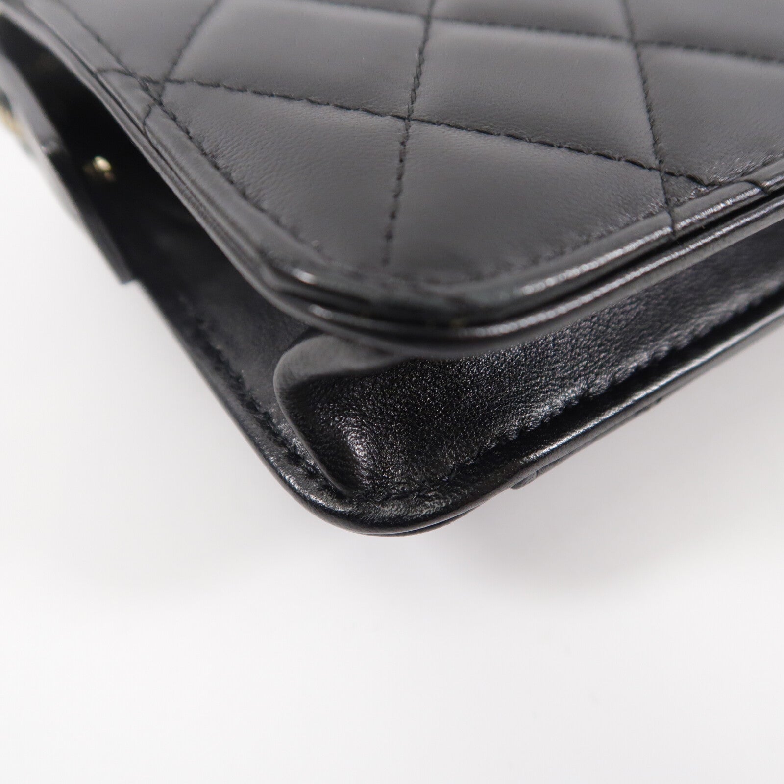 CHANEL 牛皮皮革Chain Shoulder鏈帶肩背袋