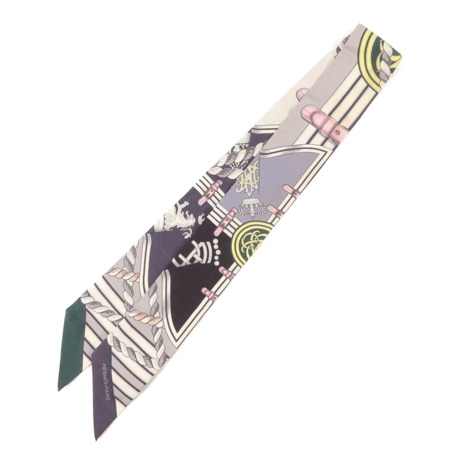 HERMES 絲質Twilly絲巾