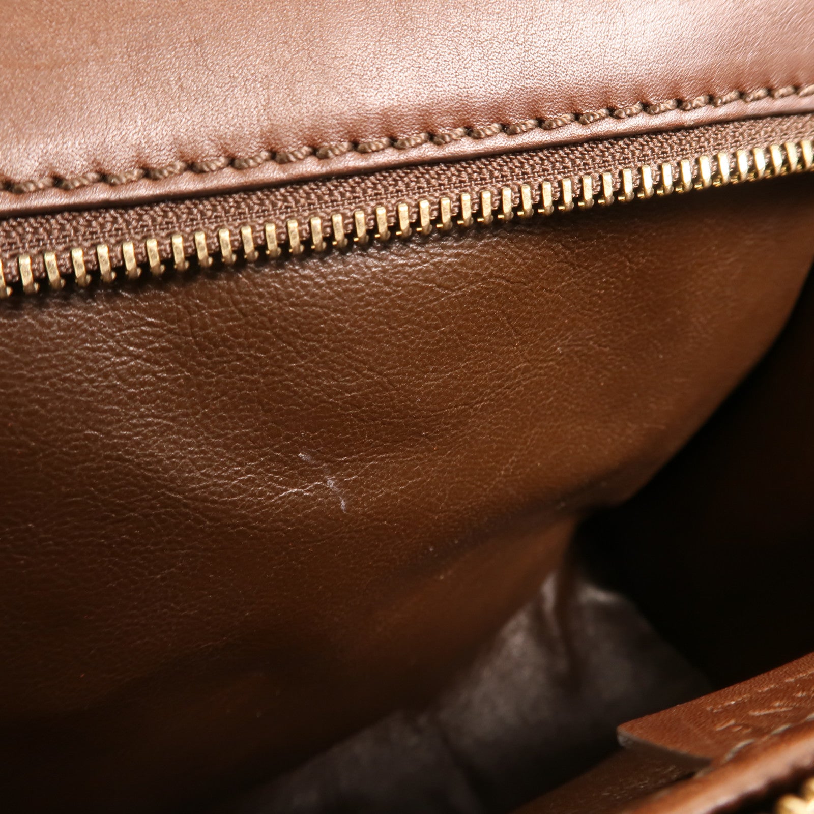 CELINE 羊毛/牛皮皮革Nano Luggage金扣手挽肩背兩用袋
