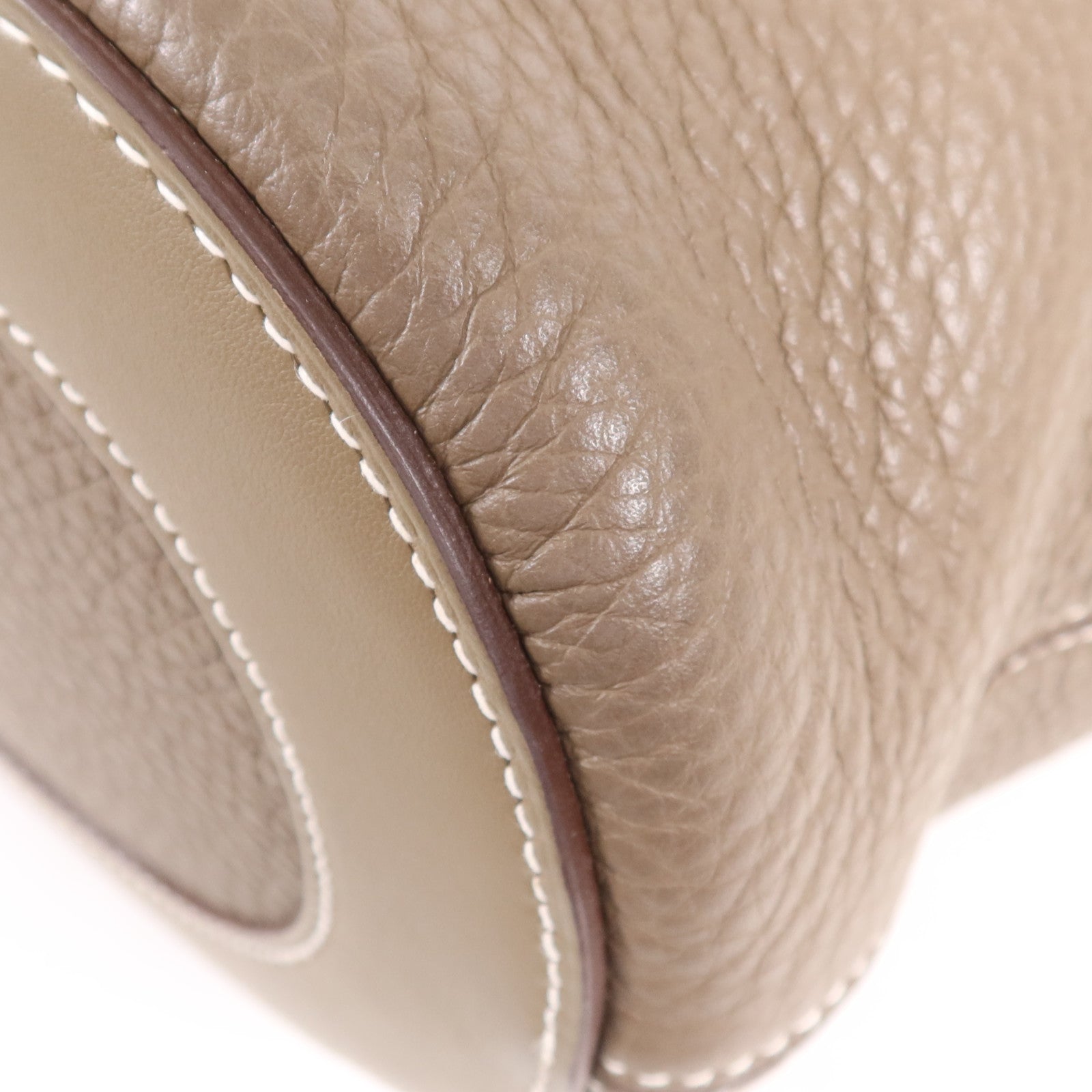 HERMES Clemence皮革In The Loop 23金扣手挽袋
