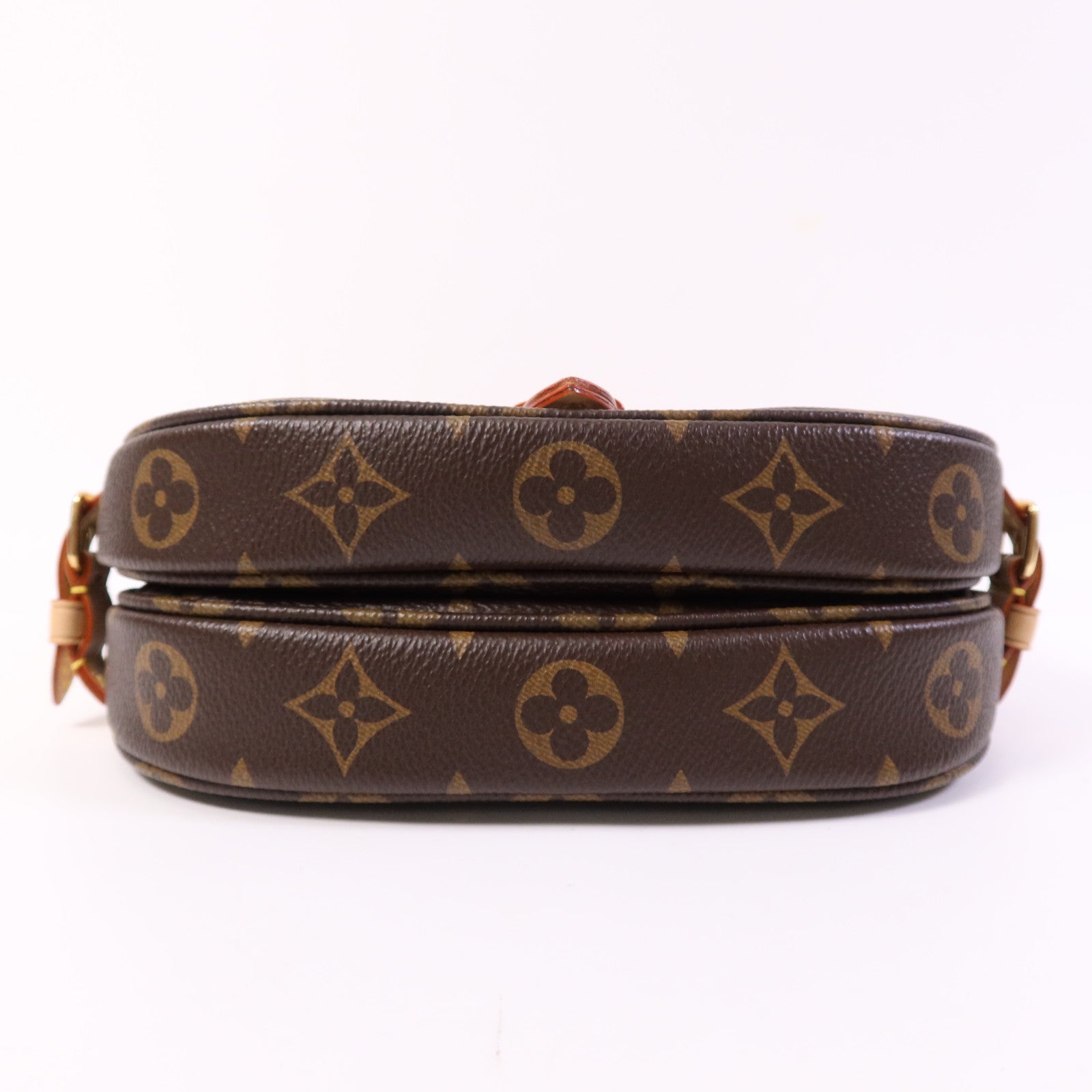 LOUIS VUITTON Monogram Saumur BB金扣手挽肩背兩用袋