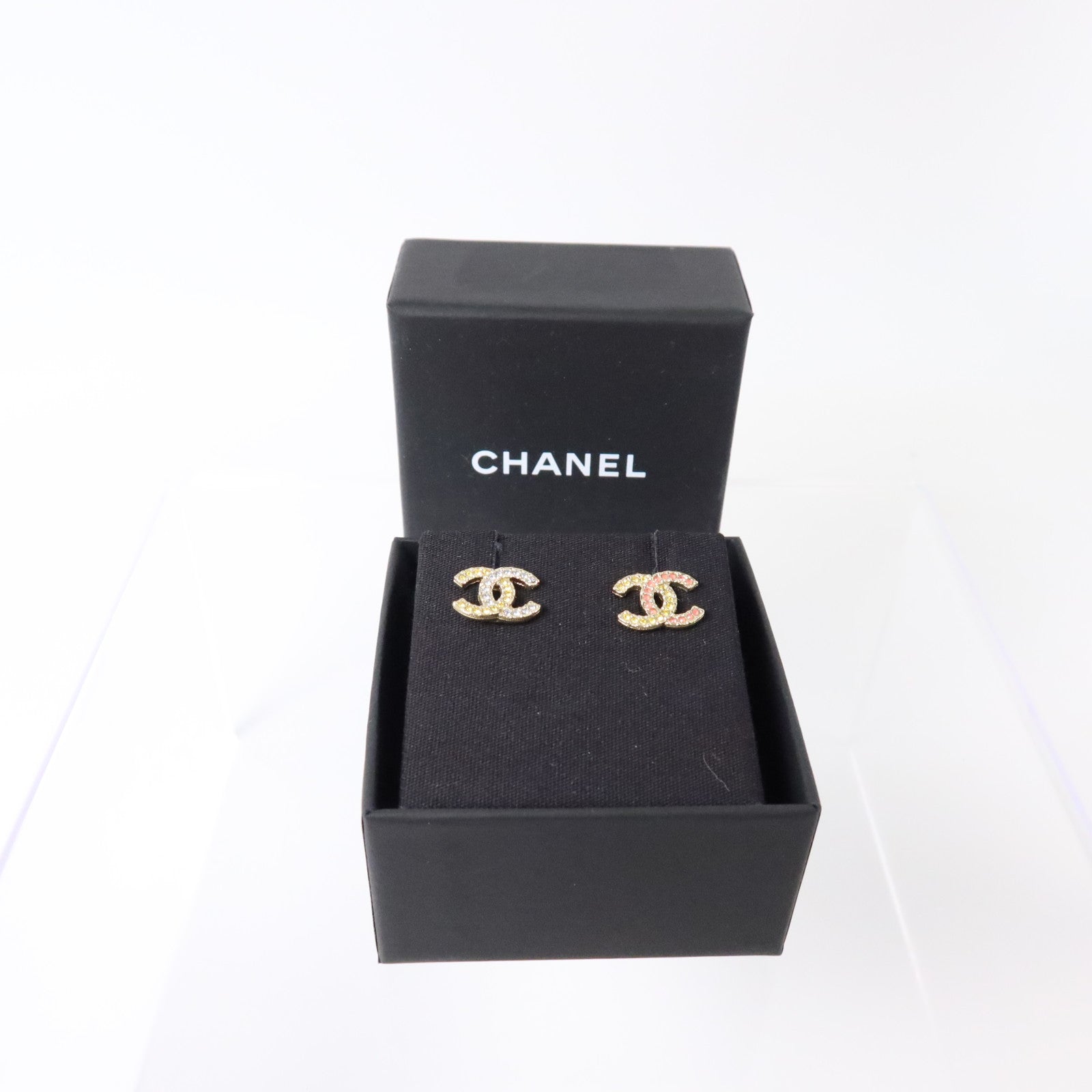 CHANEL 金屬Mini CC Earrings耳環
