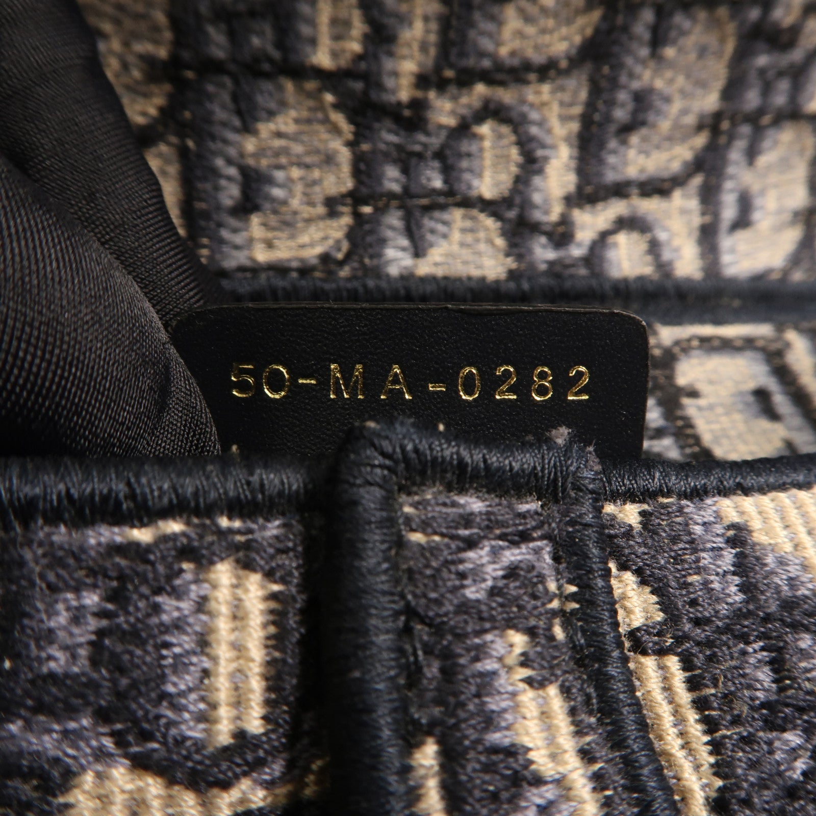 Dior 帆布Saddle金扣手挽肩背兩用袋