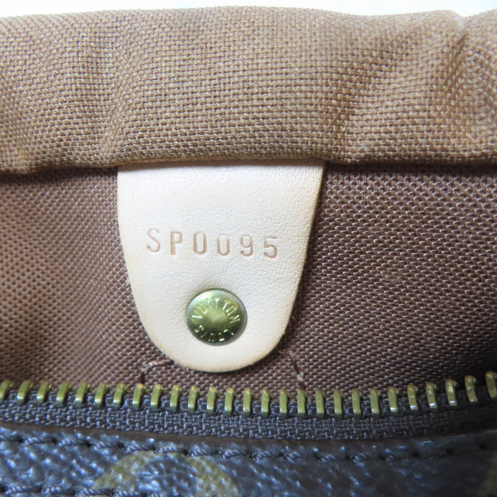 LOUIS VUITTON Monogram Speedy 25金扣手挽袋啡色