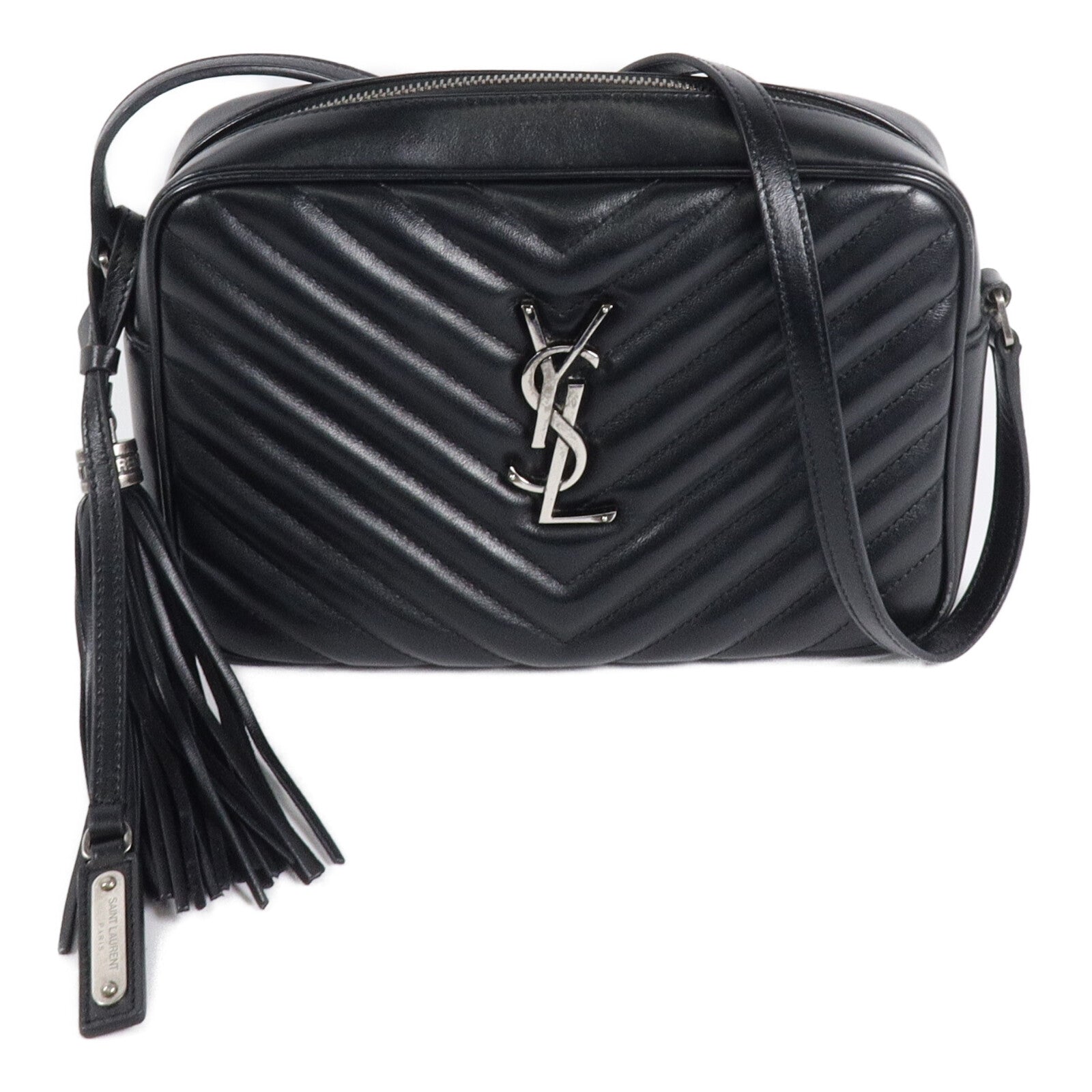 SAINT LAURENT 牛皮皮革Lou Camera Bag肩背袋