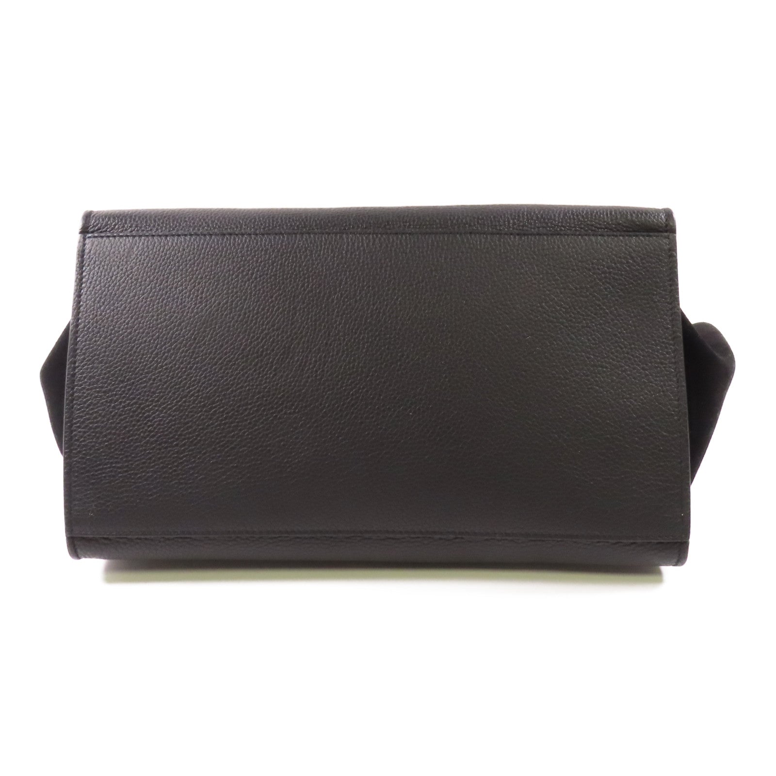 CELINE 牛皮皮革Trapeze銀扣手挽肩背兩用袋