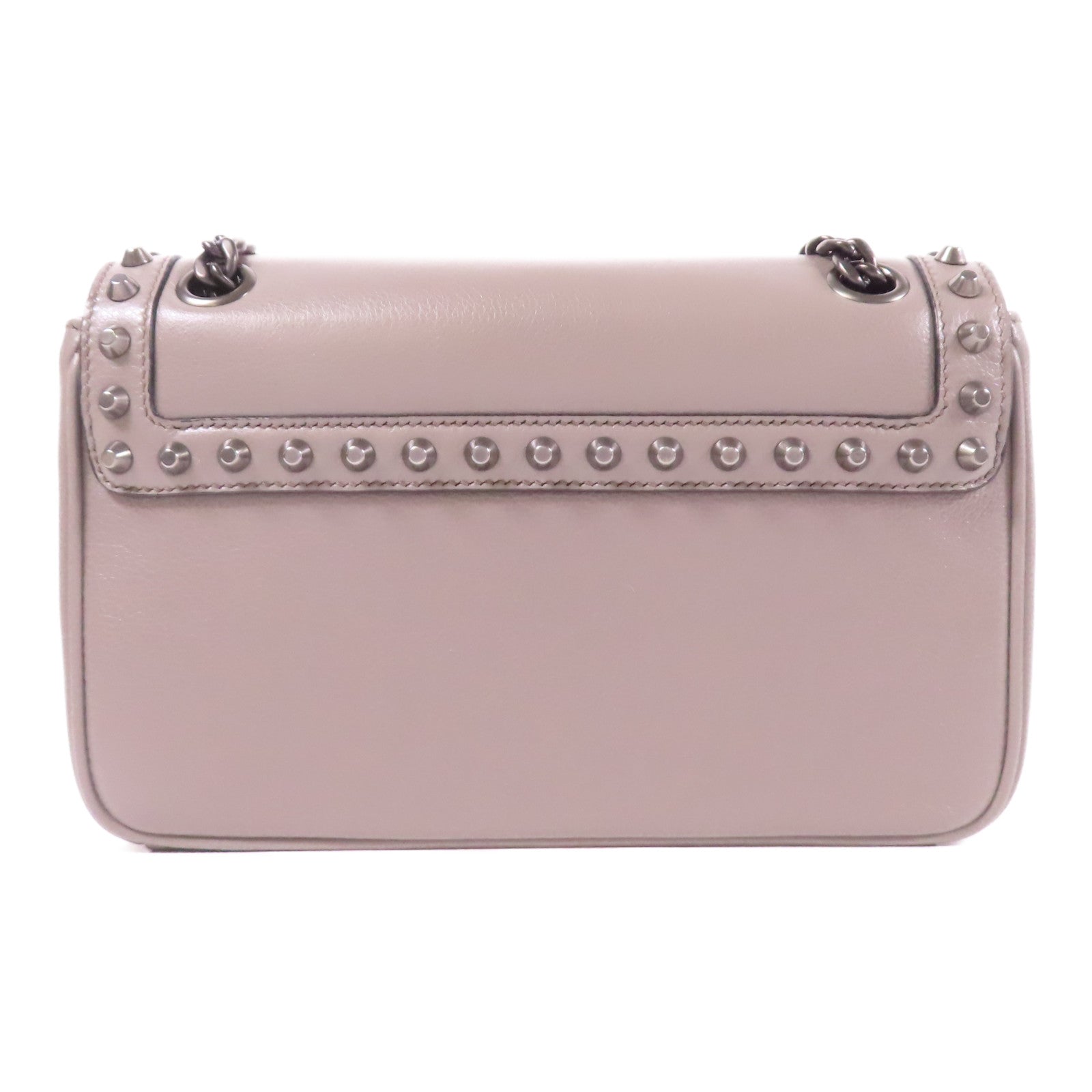 PRADA 牛皮皮革Chain Shoulder鏈帶肩背袋