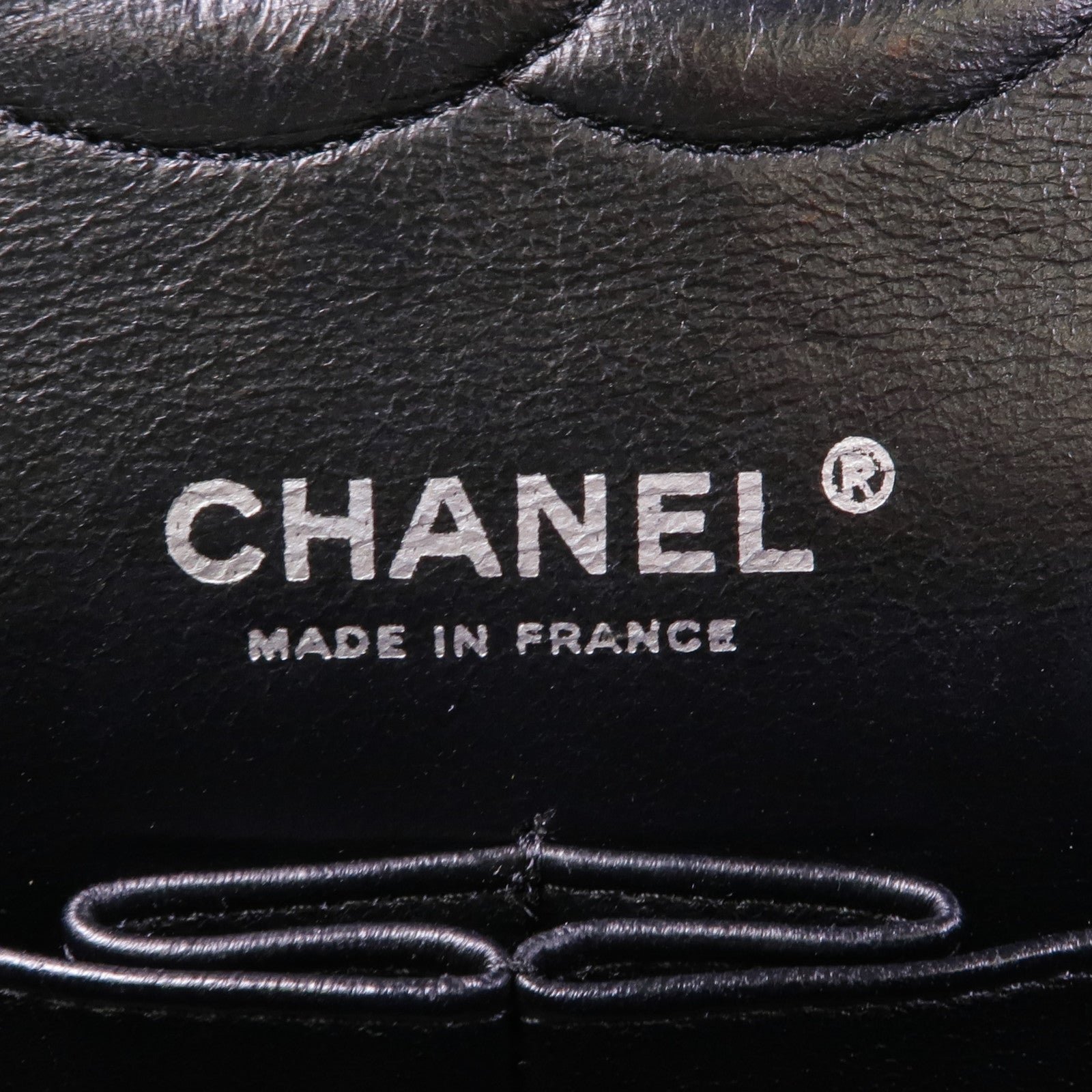 CHANEL 牛皮皮革Classic 25銀扣鏈帶肩背袋