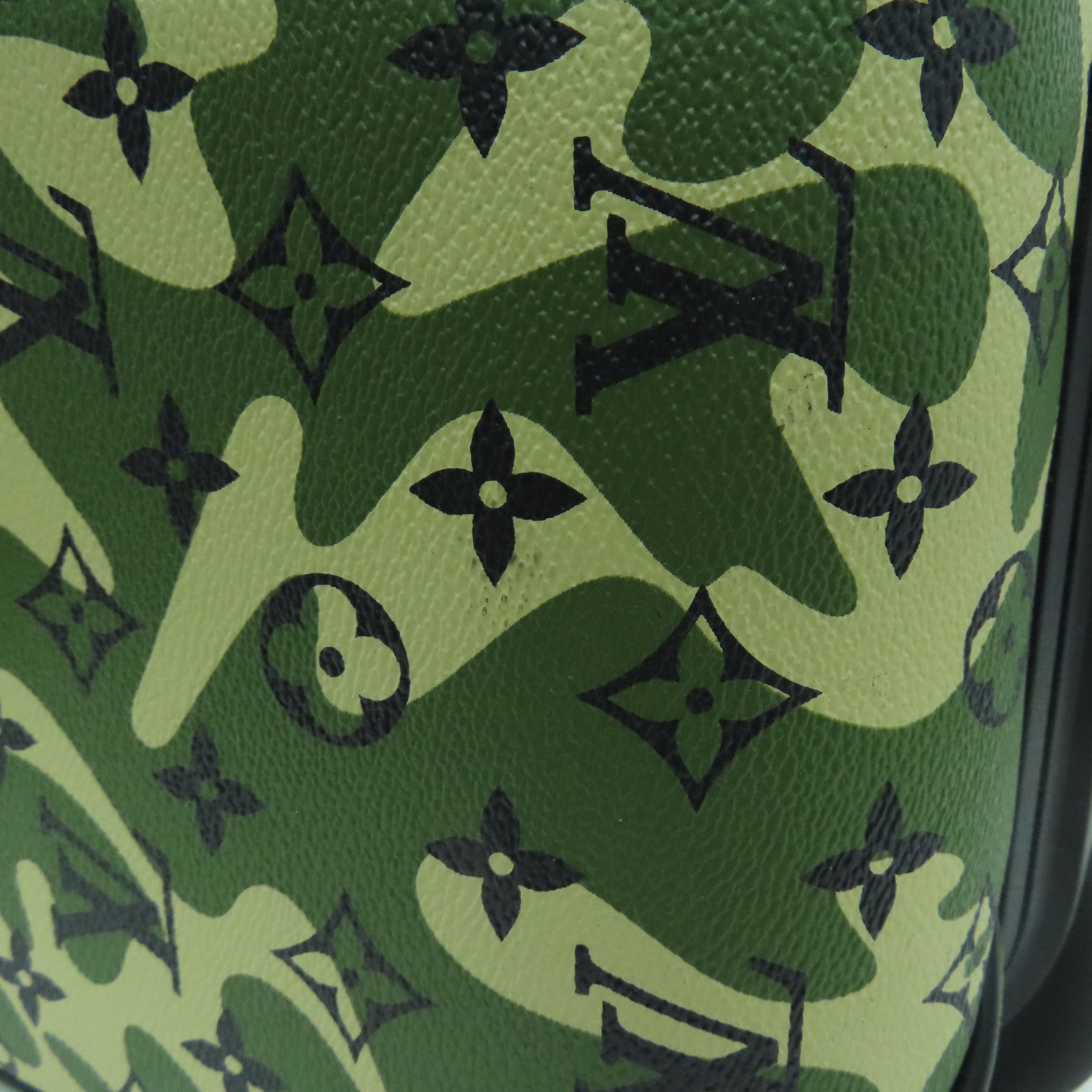 LOUIS VUITTON **【激減優惠】Monogram Camouflage Pegase 60金扣行李箱綠色