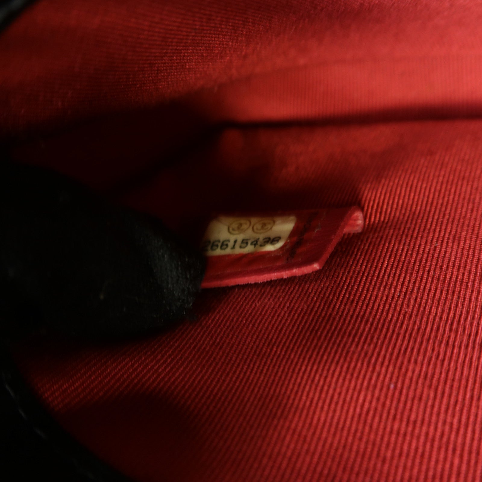 CHANEL 斜紋牛皮皮革Gabrielle Wallet On Chain銀扣鏈帶肩背袋黑色