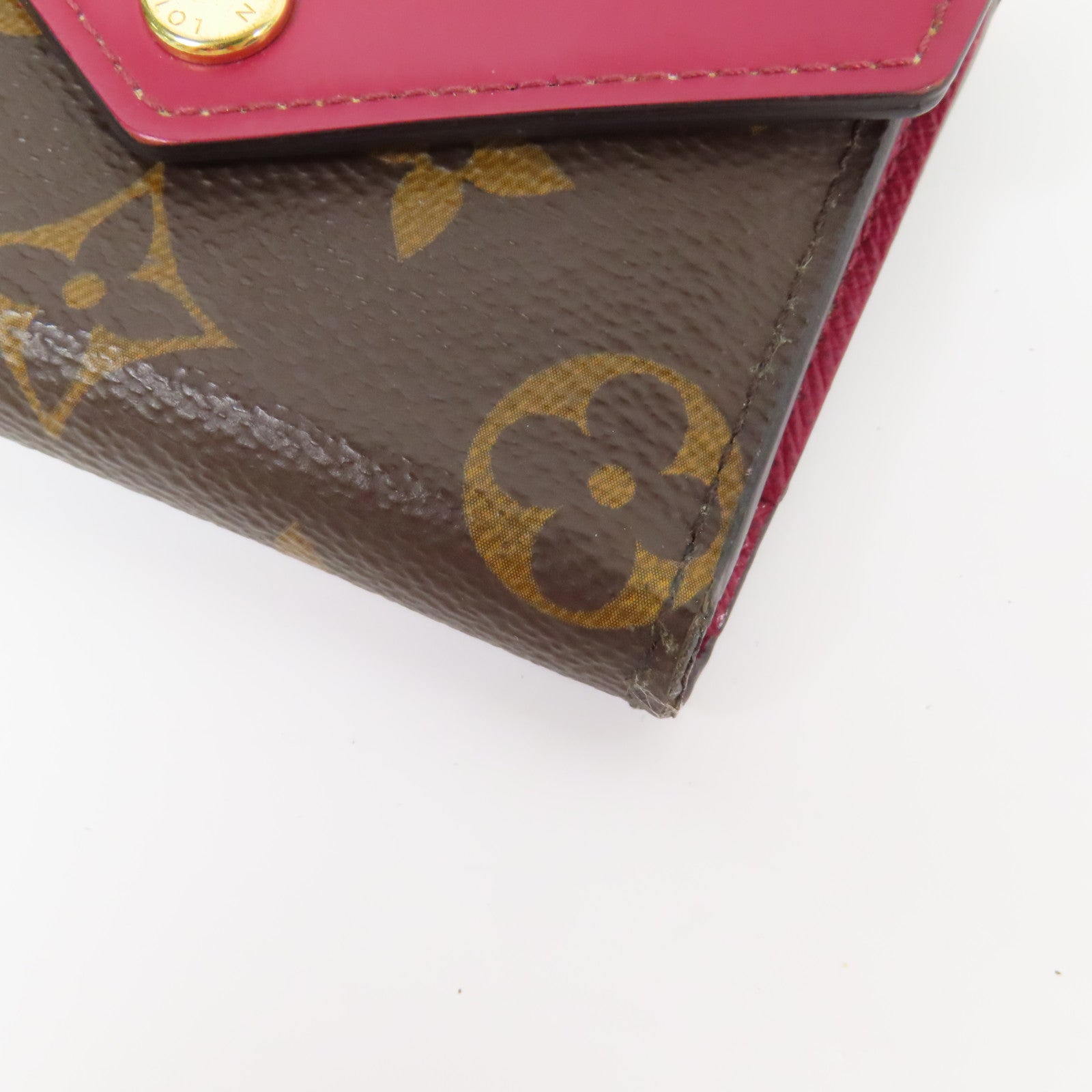 LOUIS VUITTON Monogram Zoe Wallet金扣錢包