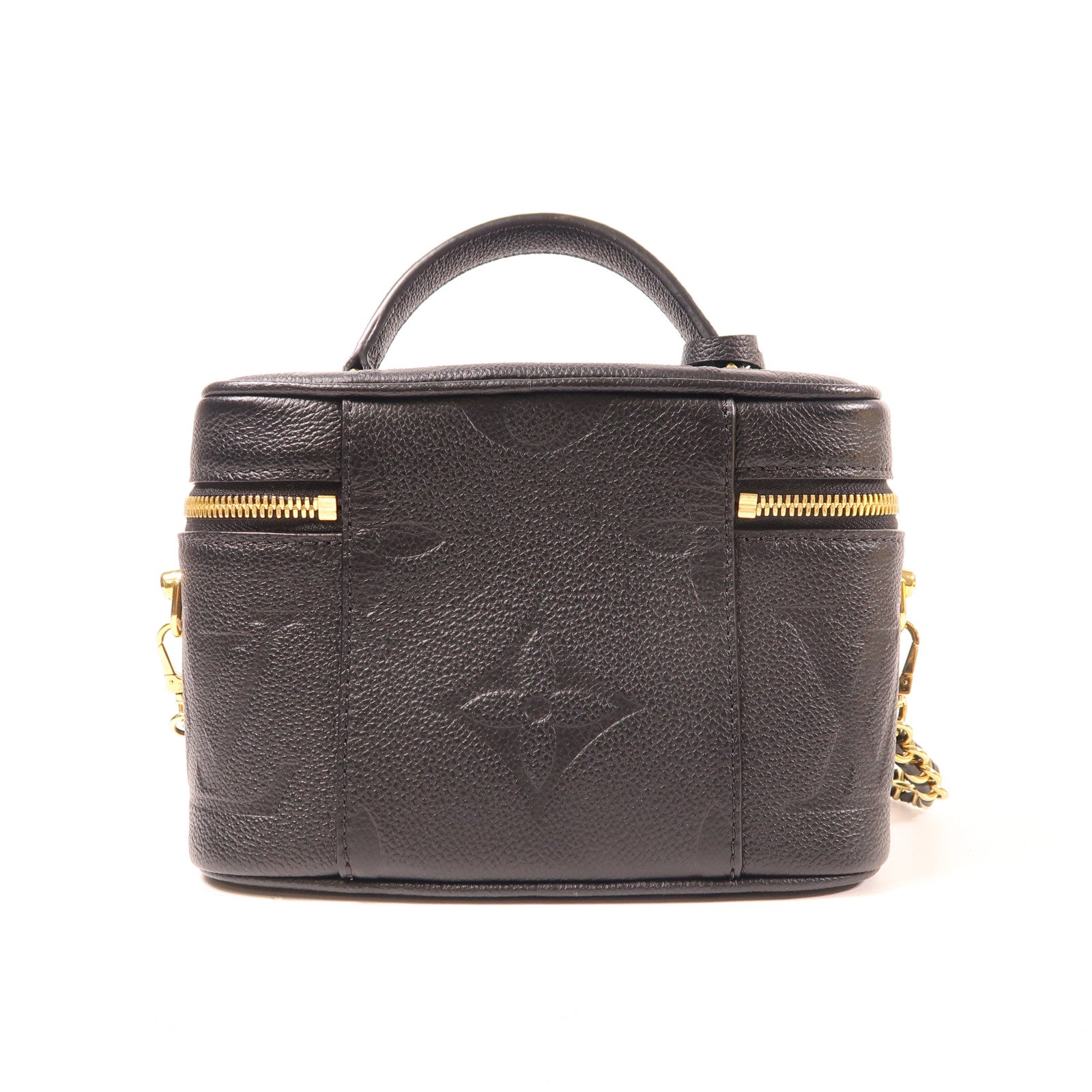 LOUIS VUITTON Monogram Empreinte Vanity Case金扣肩背袋