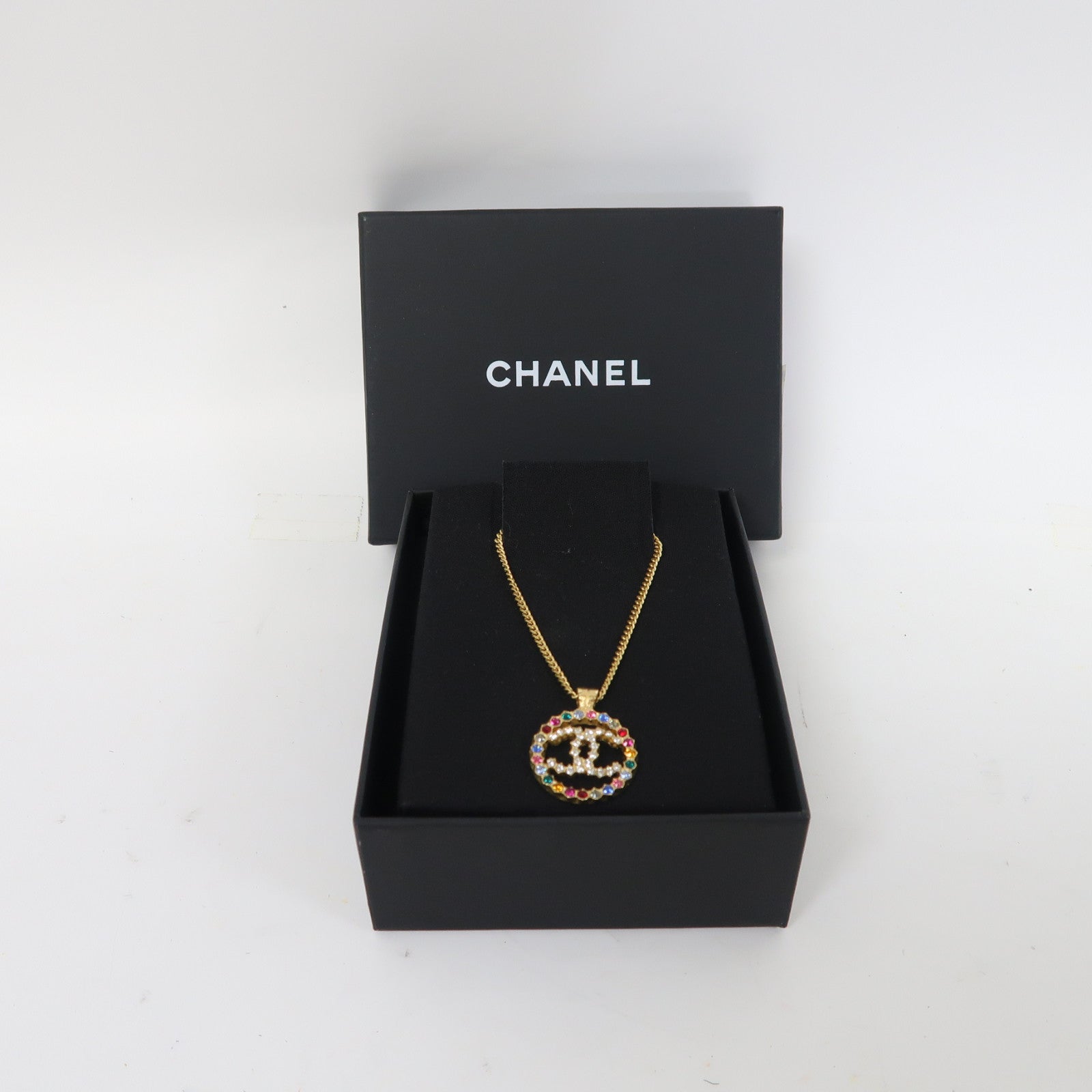 CHANEL 金屬Necklace項鏈金色/彩色