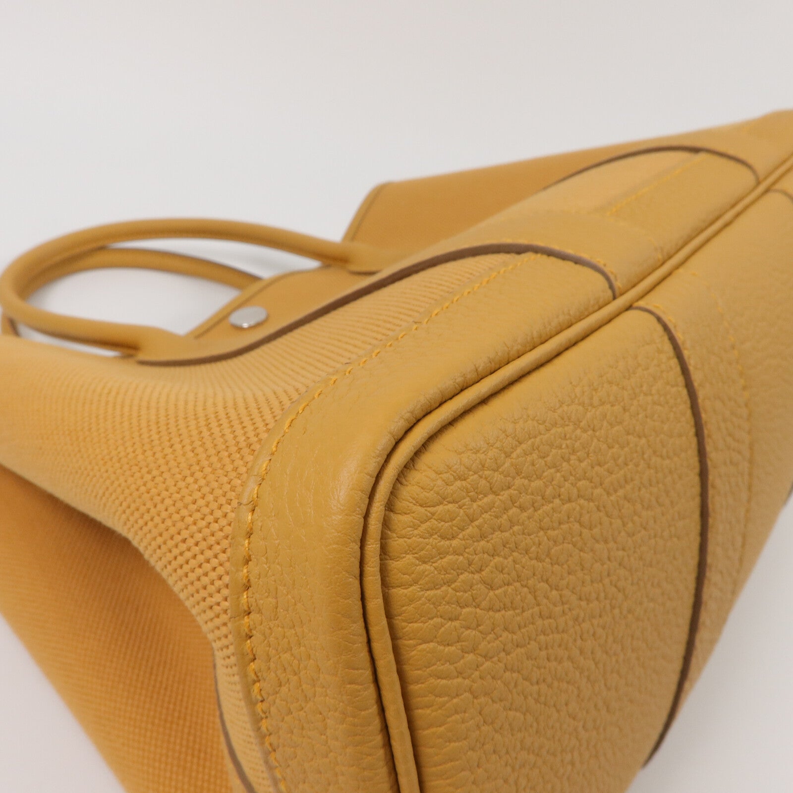 HERMES 帆布Garden Party TPM手挽袋Naturel Sable