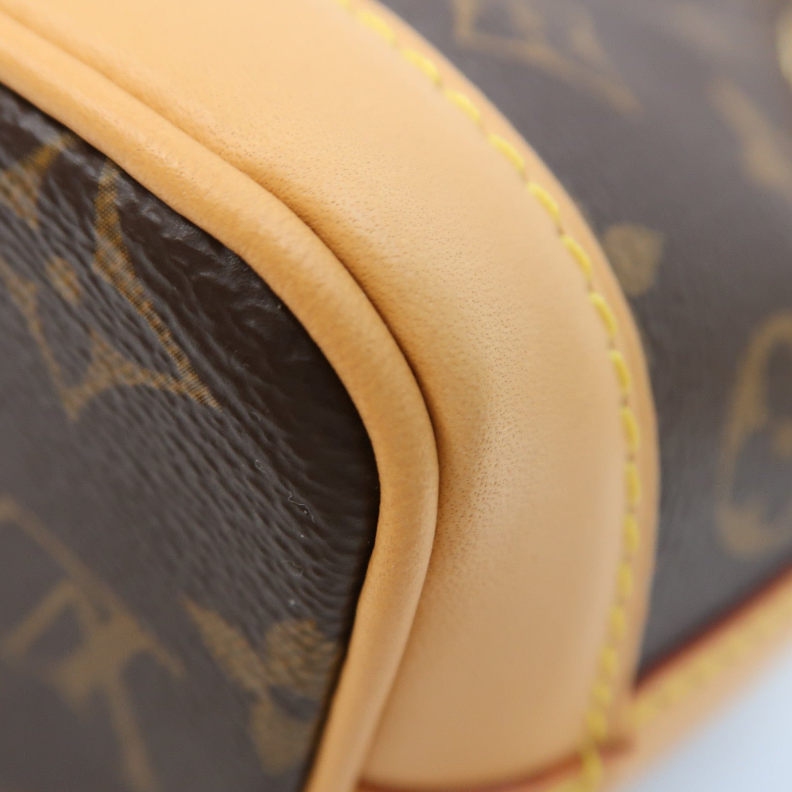 LOUIS VUITTON Monogram Nano Noe金扣手挽肩背兩用袋啡色