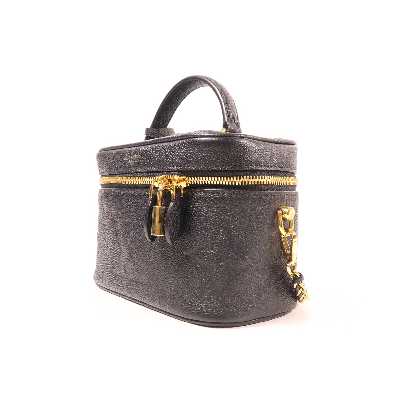 LOUIS VUITTON Monogram Empreinte Vanity Case金扣肩背袋