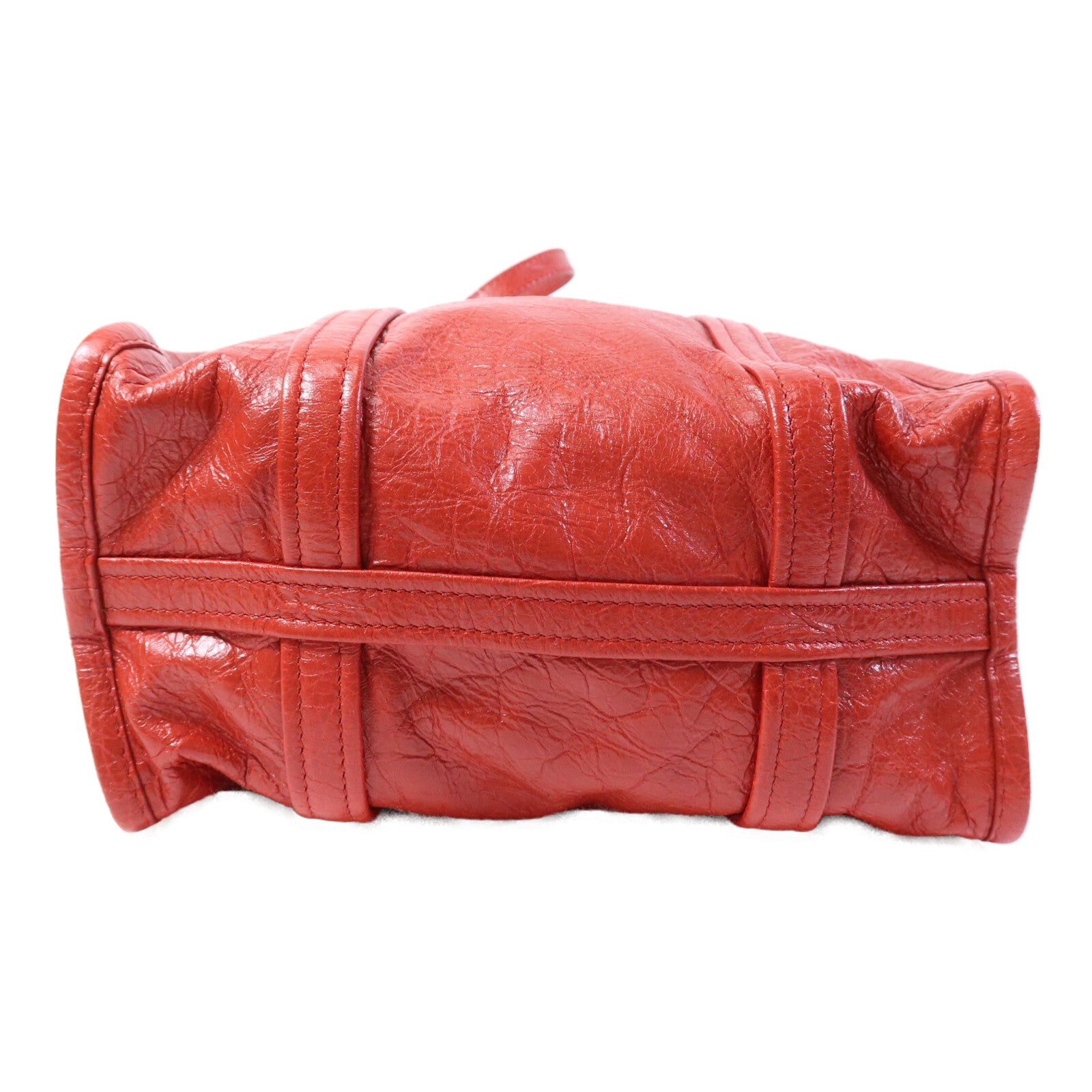 BALENCIAGA 牛皮皮革Bazar金扣手挽肩背兩用袋