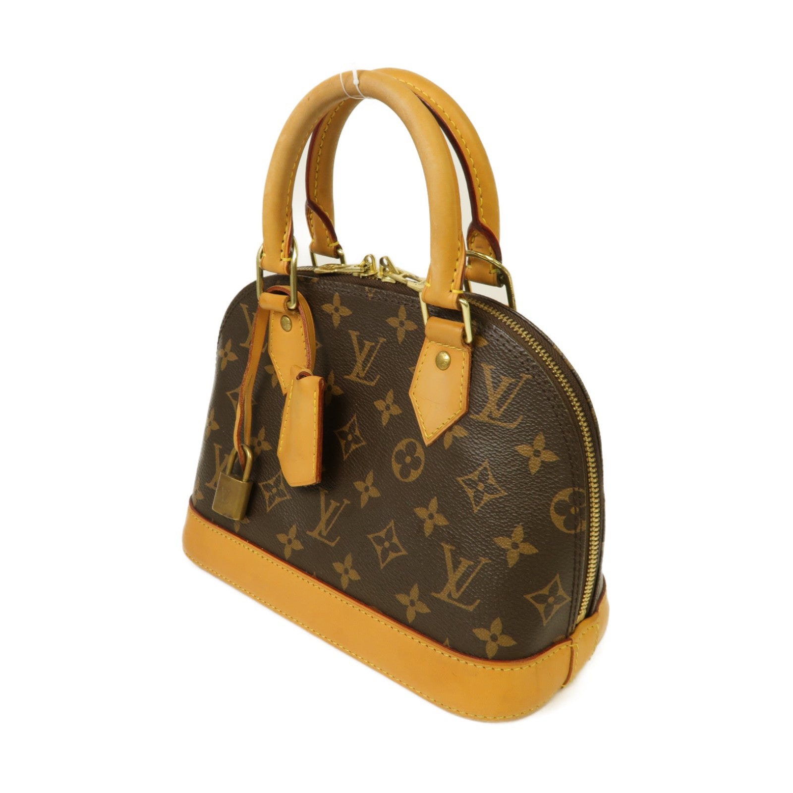 LOUIS VUITTON 【激減優惠】Monogram Alma金扣手挽肩背兩用袋棕色