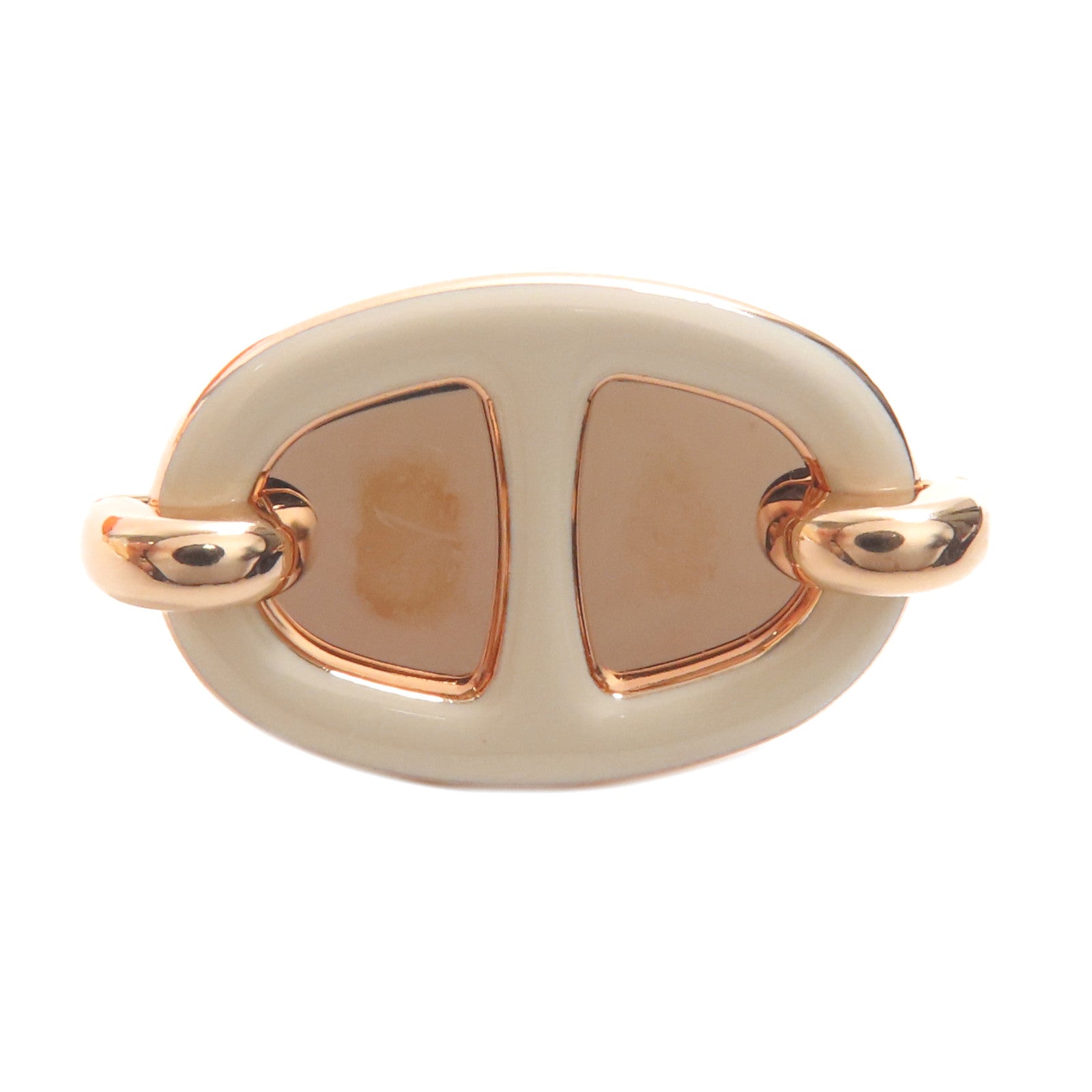 HERMES 【激減優惠】金屬Mini Maillon耳環