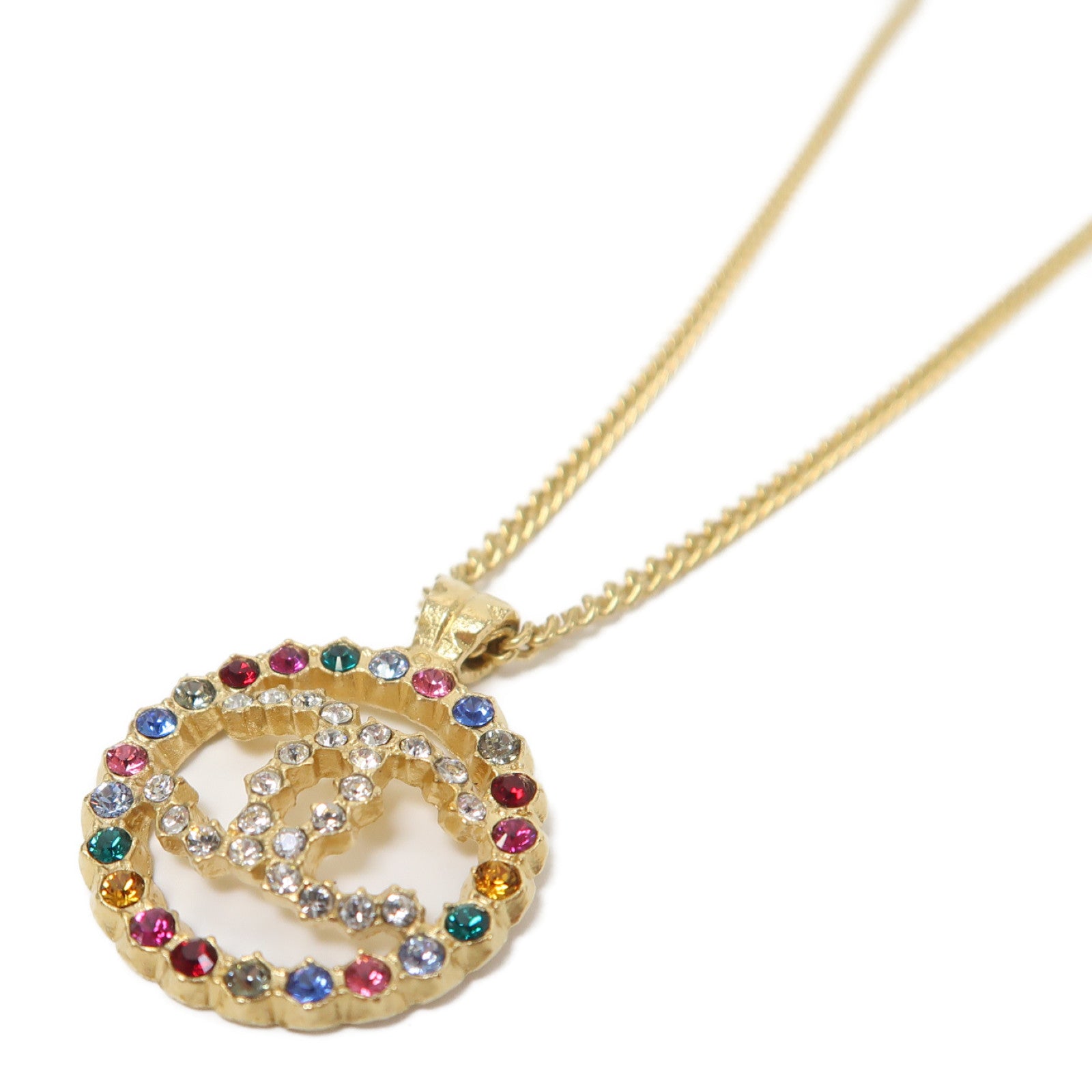 CHANEL 金屬Necklace項鏈金色/彩色