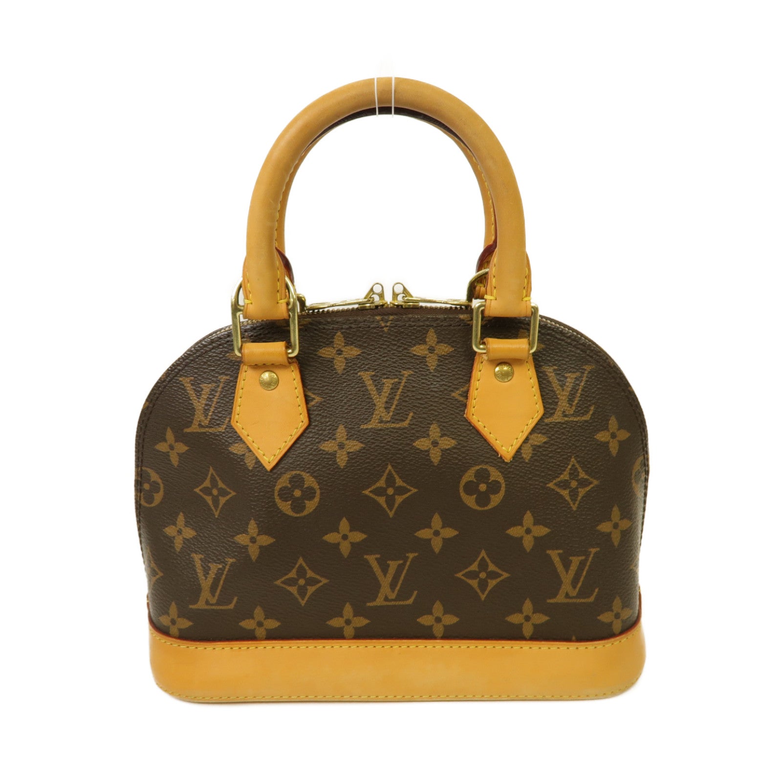 LOUIS VUITTON 【激減優惠】Monogram Alma金扣手挽肩背兩用袋棕色
