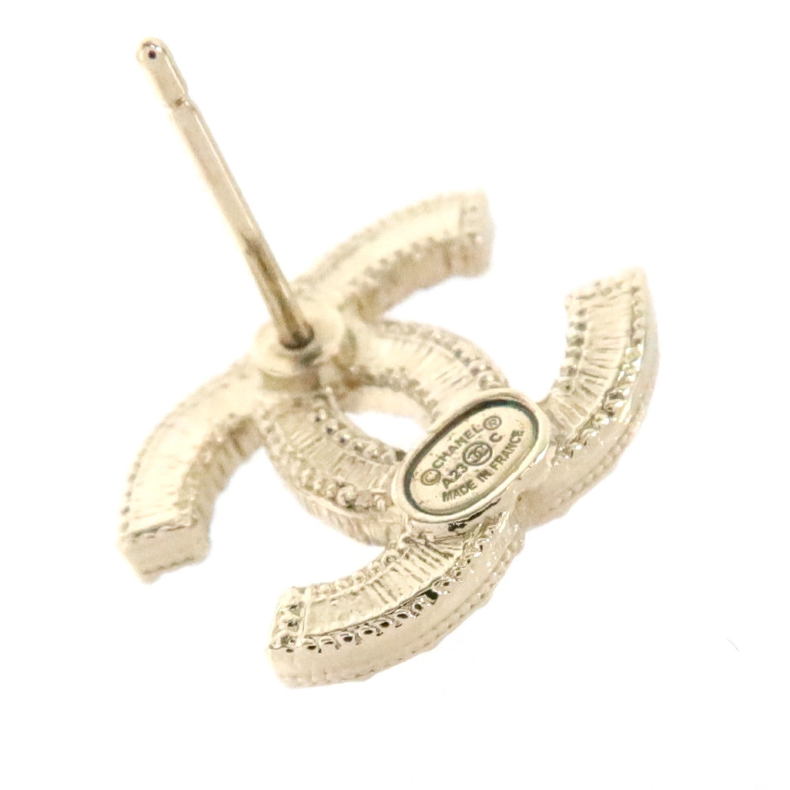 CHANEL 金屬Mini CC Earrings耳環