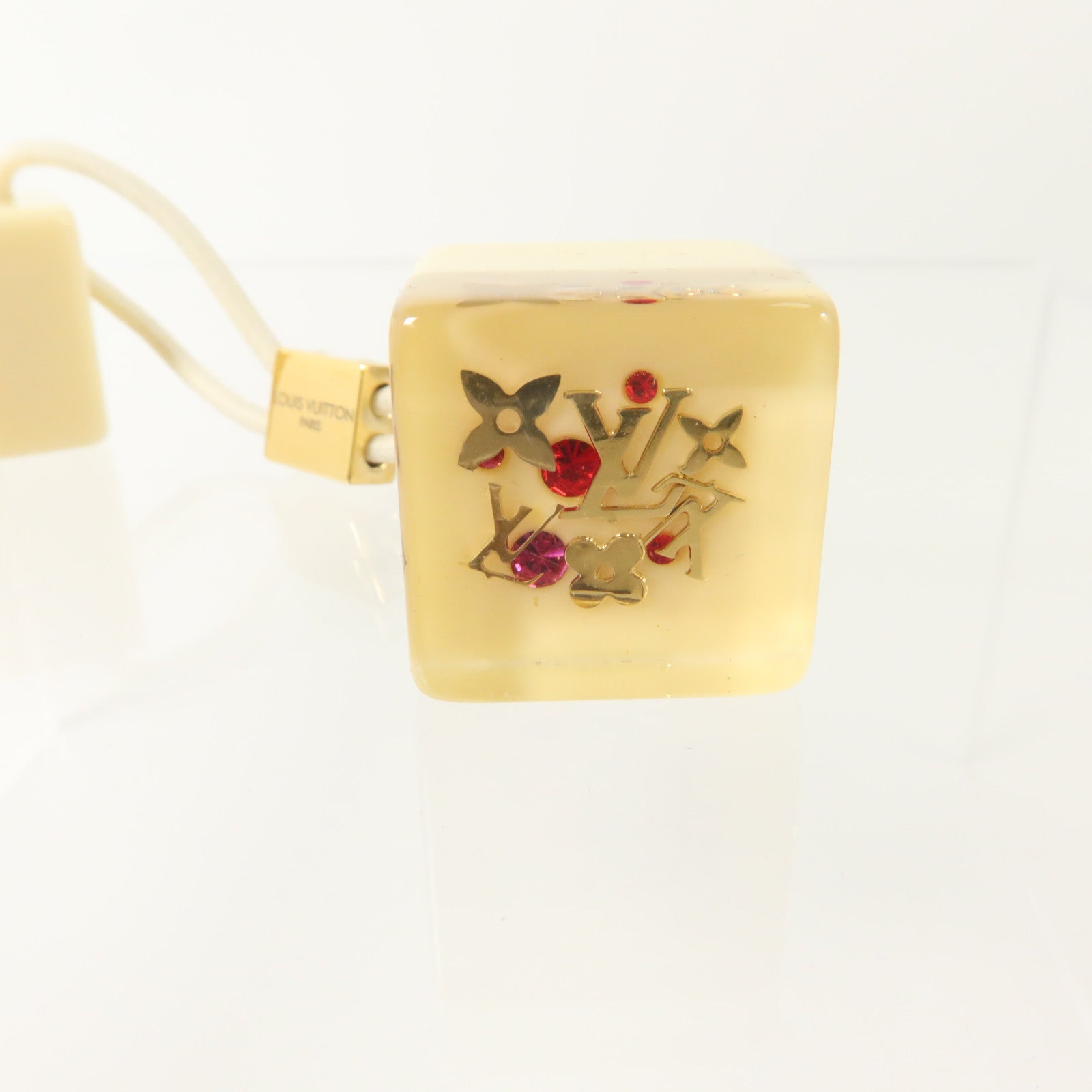 LOUIS VUITTON PVC Hair Cube髮圈
