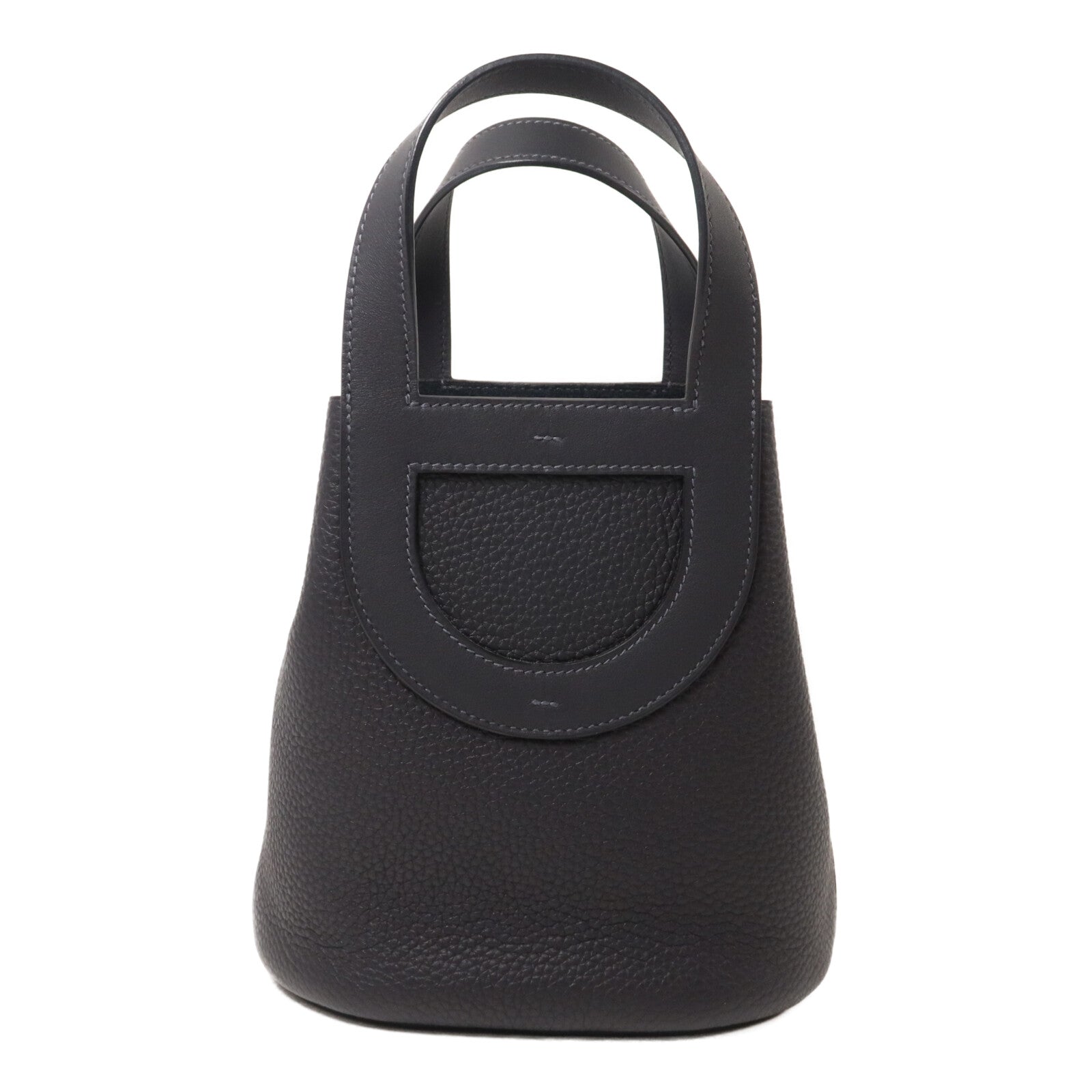 HERMES Clemence皮革In The Loop 18手挽袋Caban