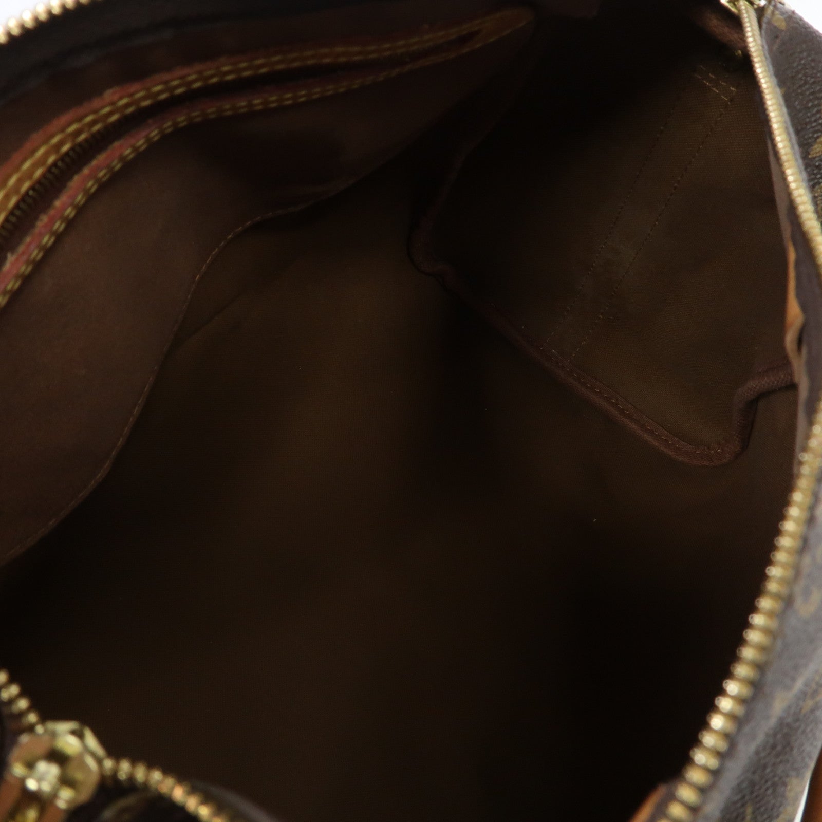 LOUIS VUITTON Monogram Speedy Bandouliere 30金扣手挽肩背兩用袋啡色