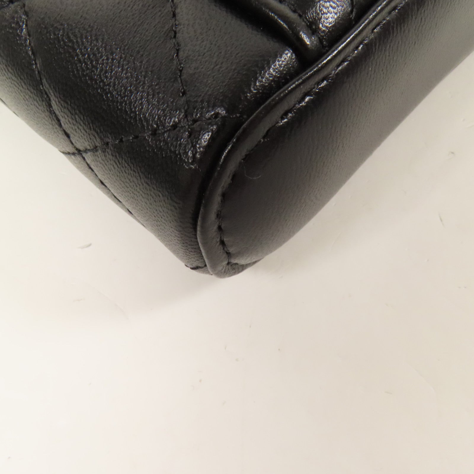 CHANEL 羊皮皮革Chain Shoulder金扣肩背袋