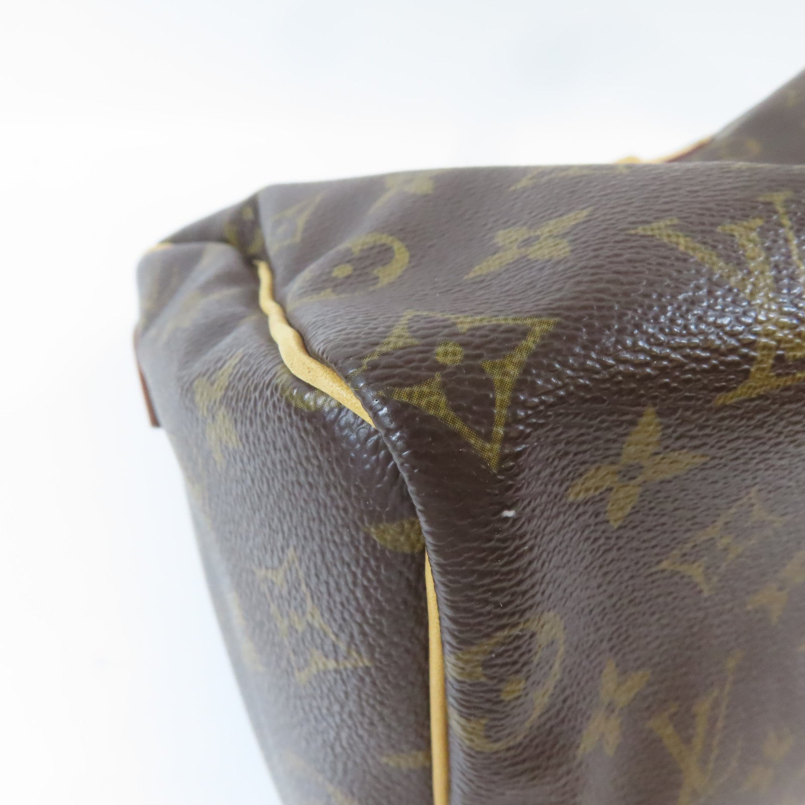 LOUIS VUITTON Monogram Speedy 25金扣手挽袋啡色