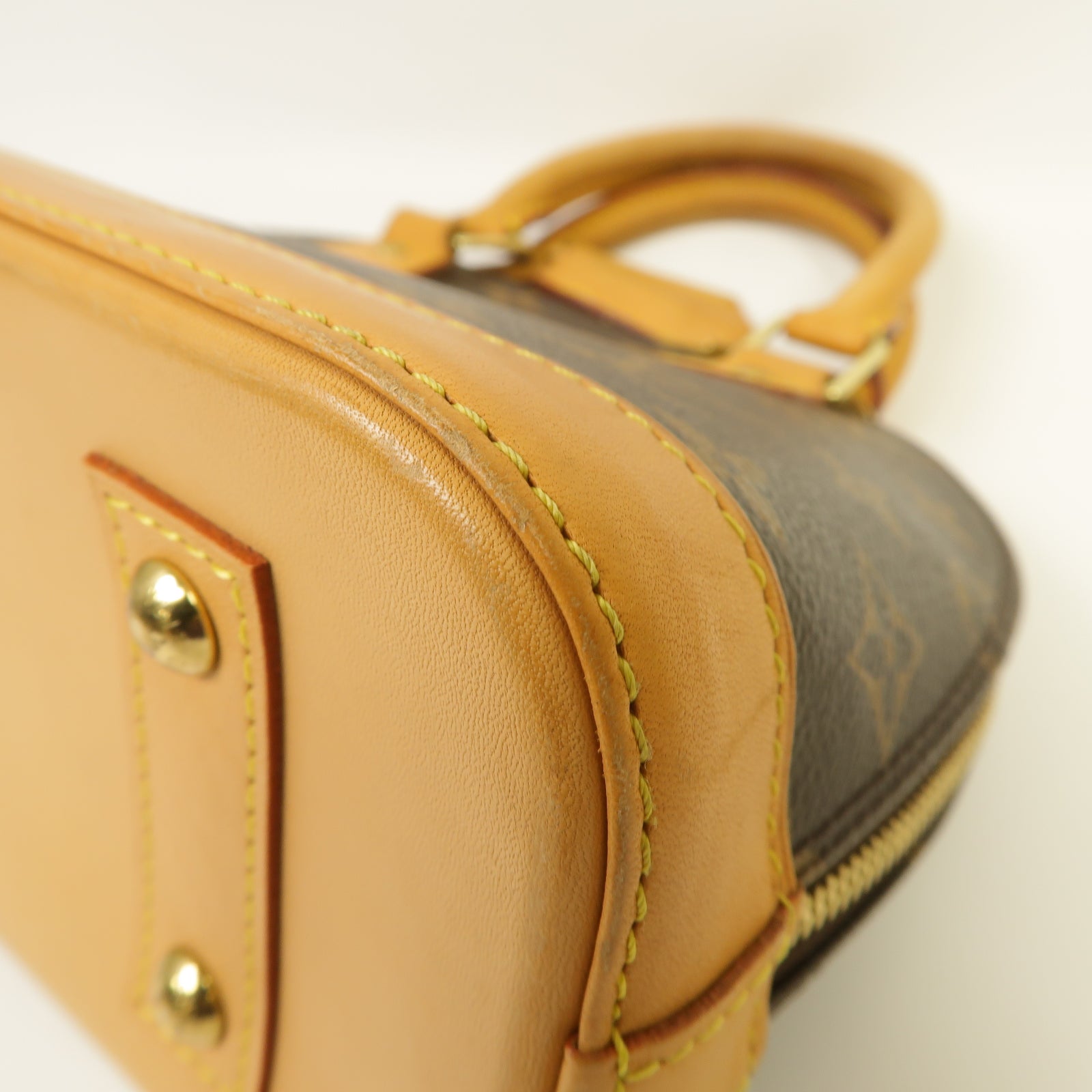 LOUIS VUITTON 【激減優惠】Monogram Alma金扣手挽肩背兩用袋棕色
