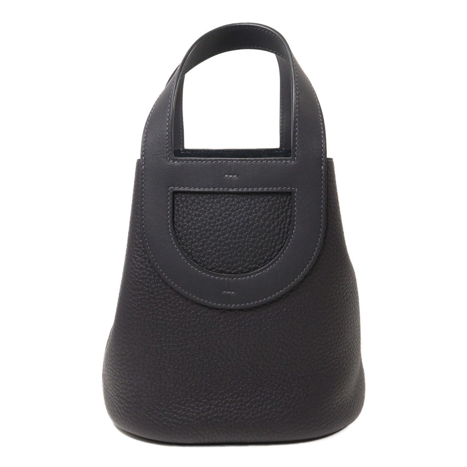 HERMES Clemence皮革In The Loop 18手挽袋Caban