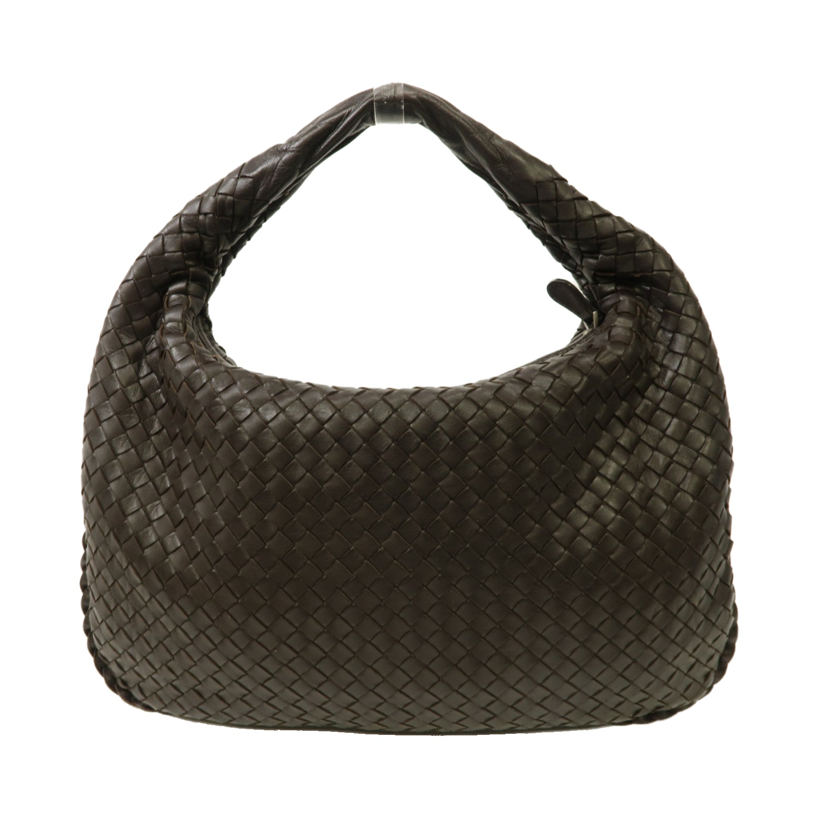 BOTTEGA VENETA 織紋皮革Shoulder Bag肩背袋啡色