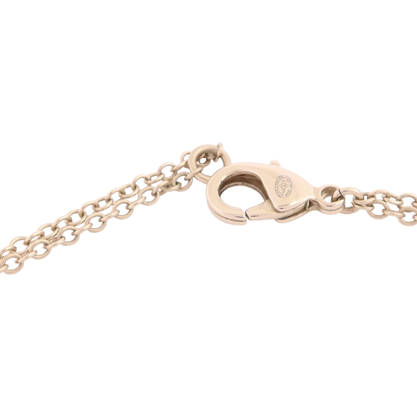 CHANEL 金屬/琺瑯Necklace金扣項鏈