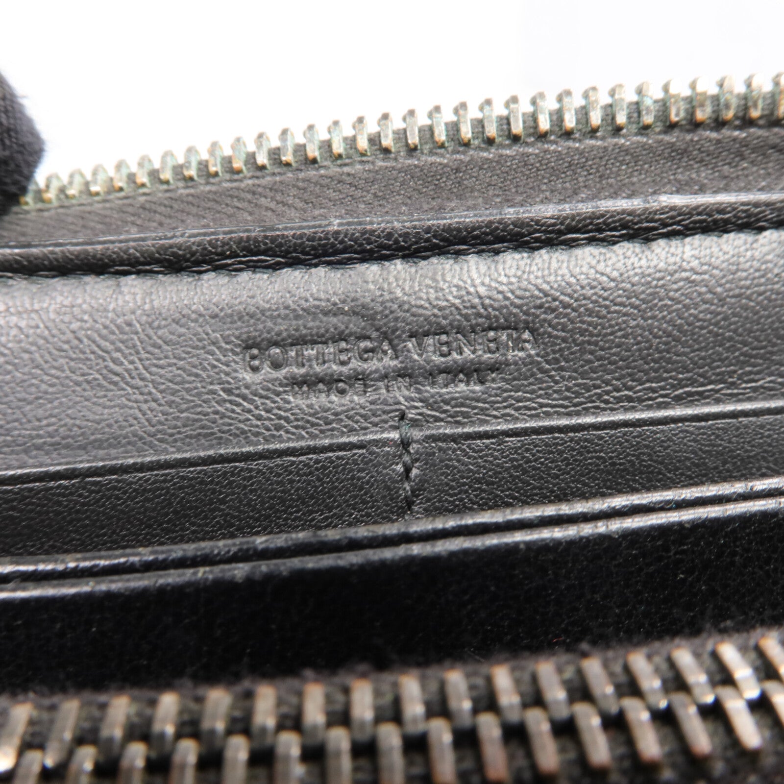 BOTTEGA VENETA 織紋皮革Long Wallet長錢包
