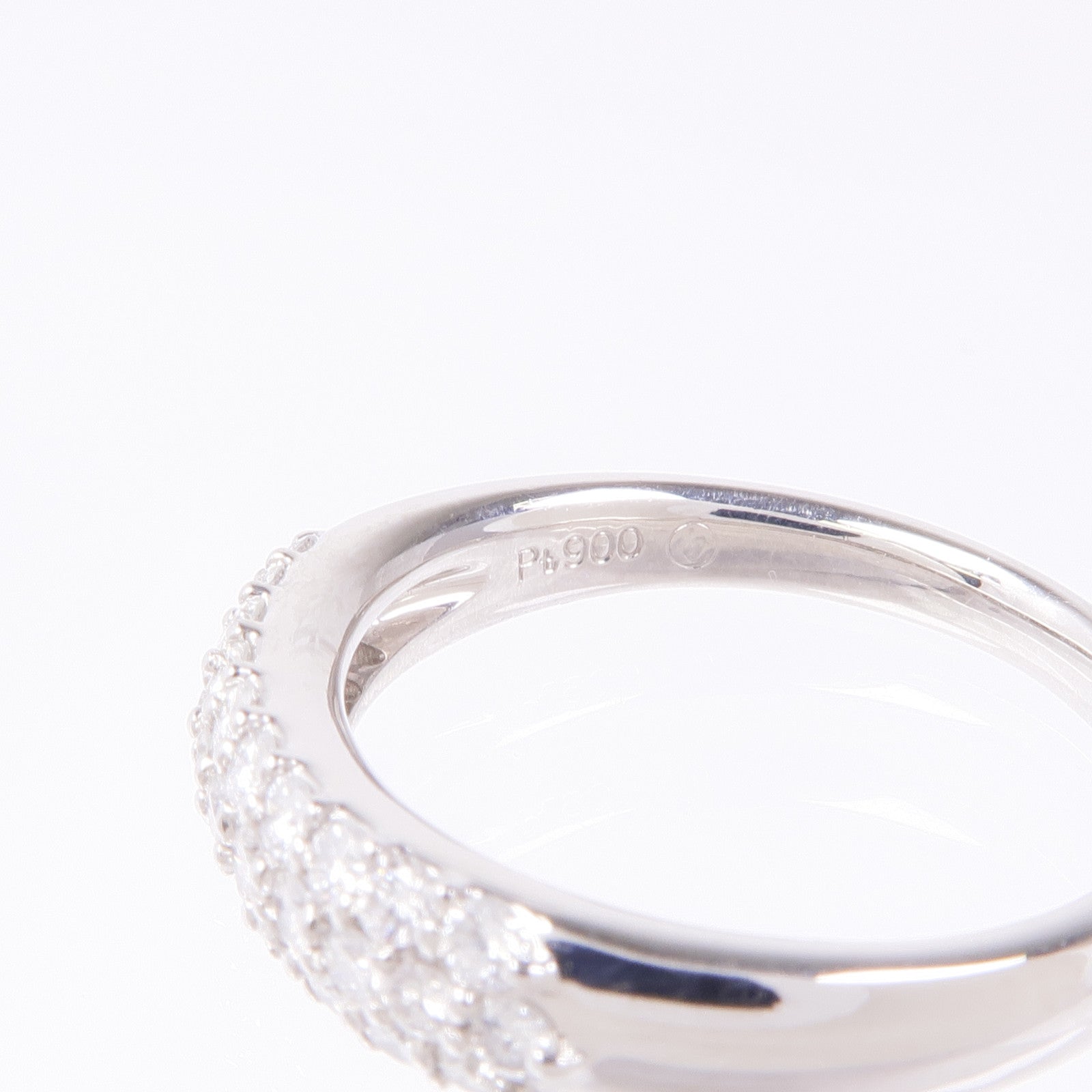 JEWELRY PT900鉑金Diamond Ring鑽石戒指US#6.75