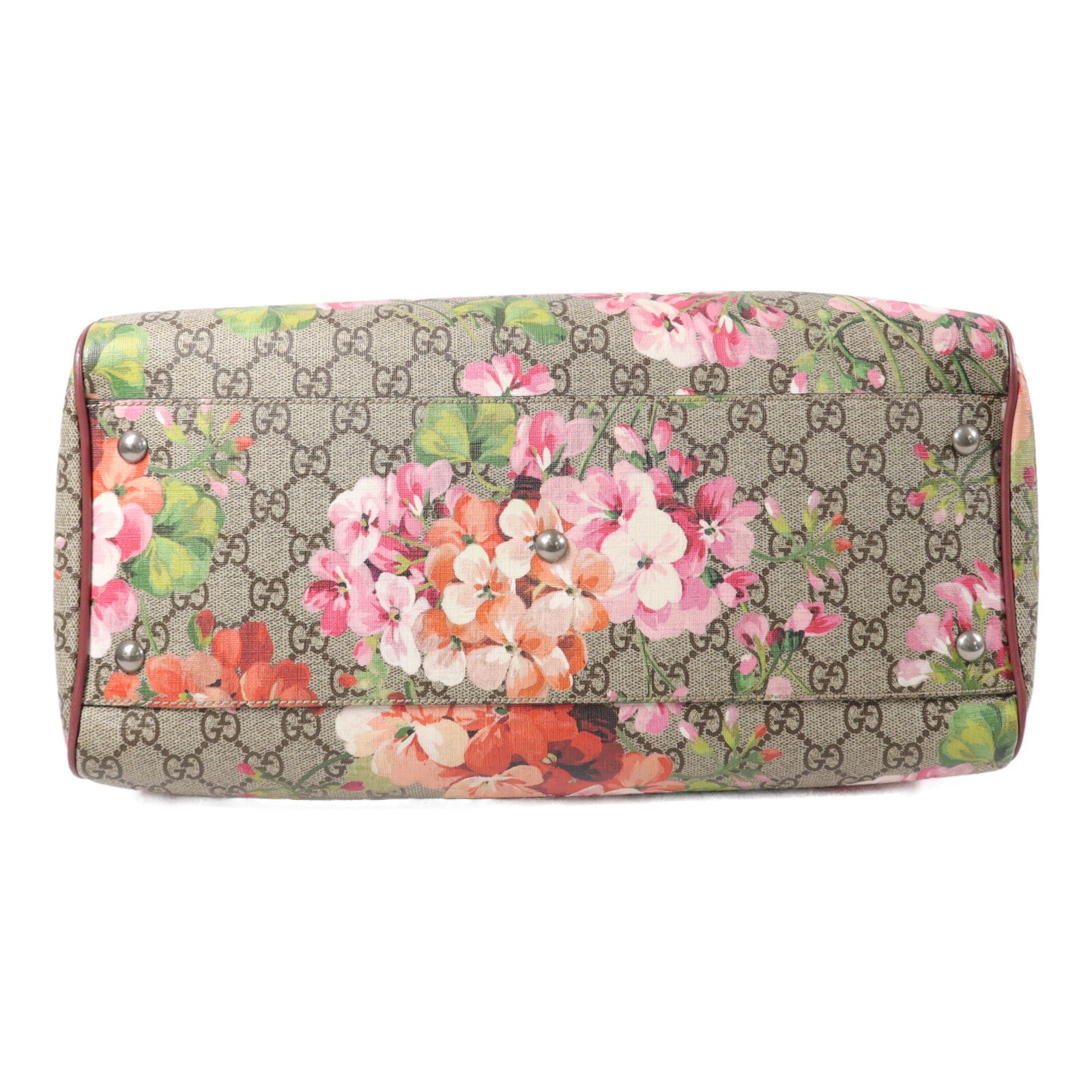 GUCCI 塗層帆布Blooms Boston波士頓包