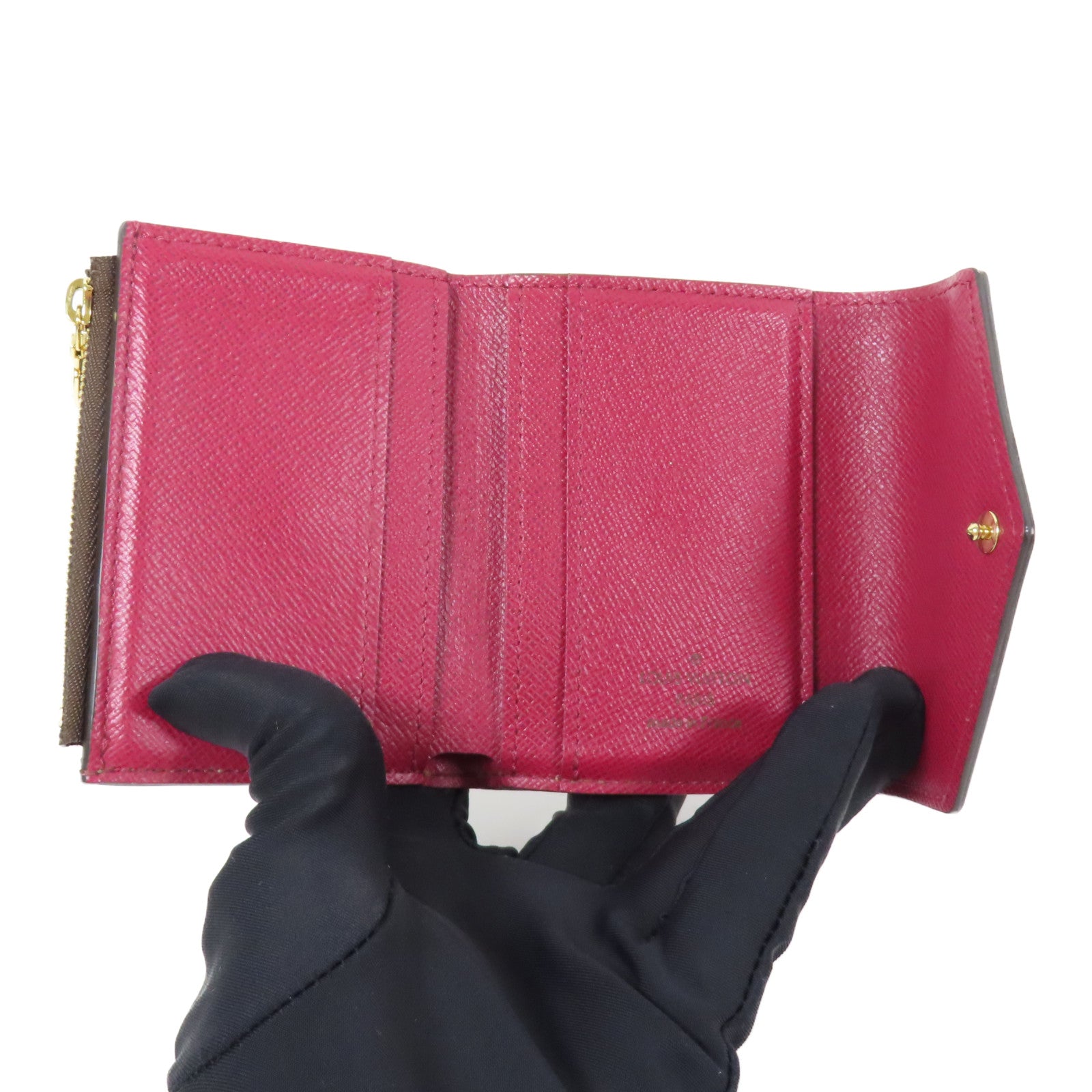 LOUIS VUITTON Monogram Zoe Wallet金扣錢包