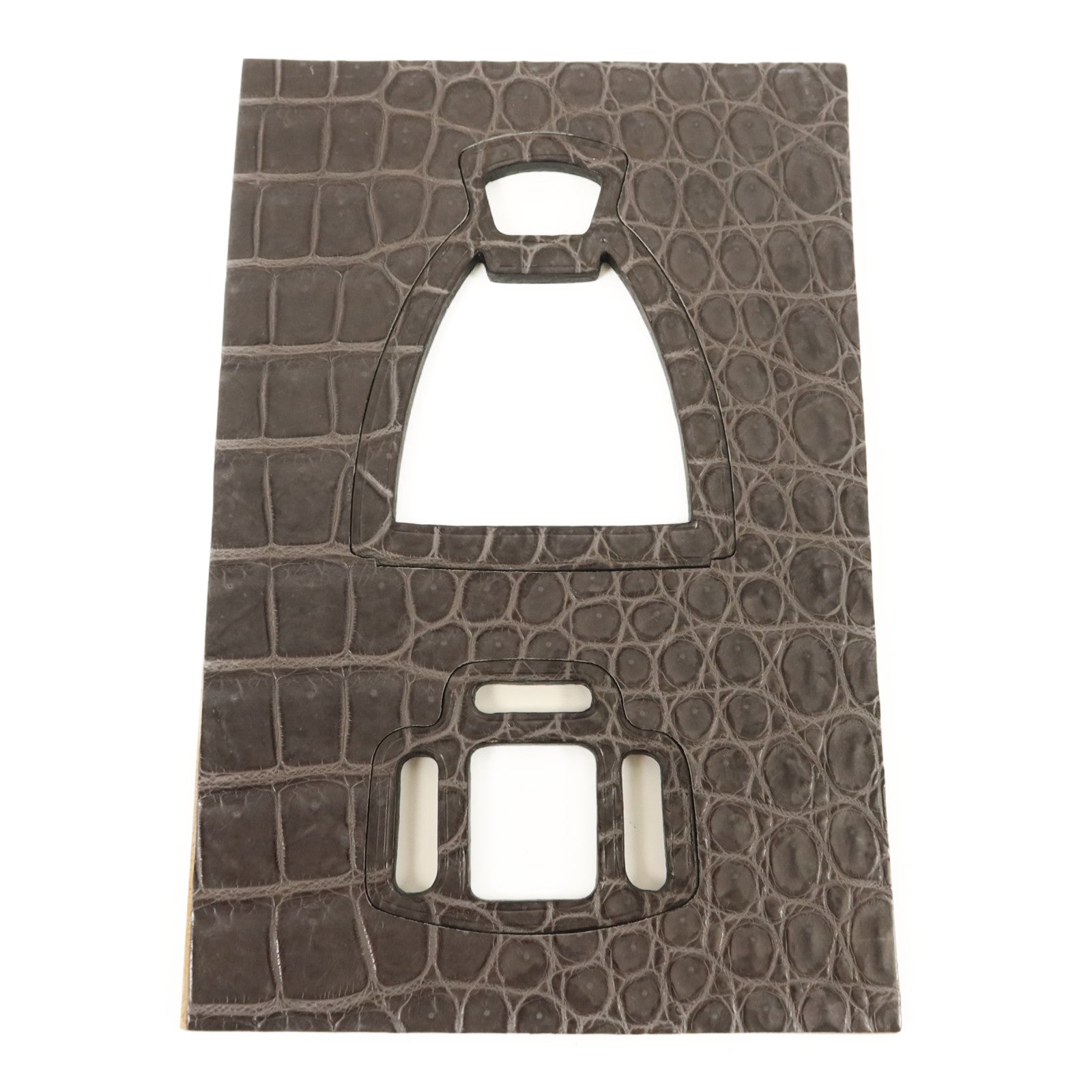 HERMES 鱷魚皮革Charm掛飾