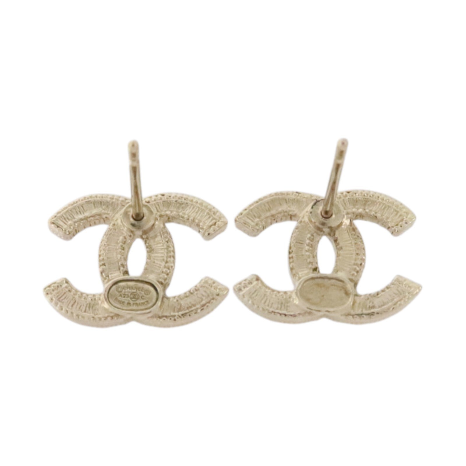 CHANEL 金屬Mini CC Earrings耳環