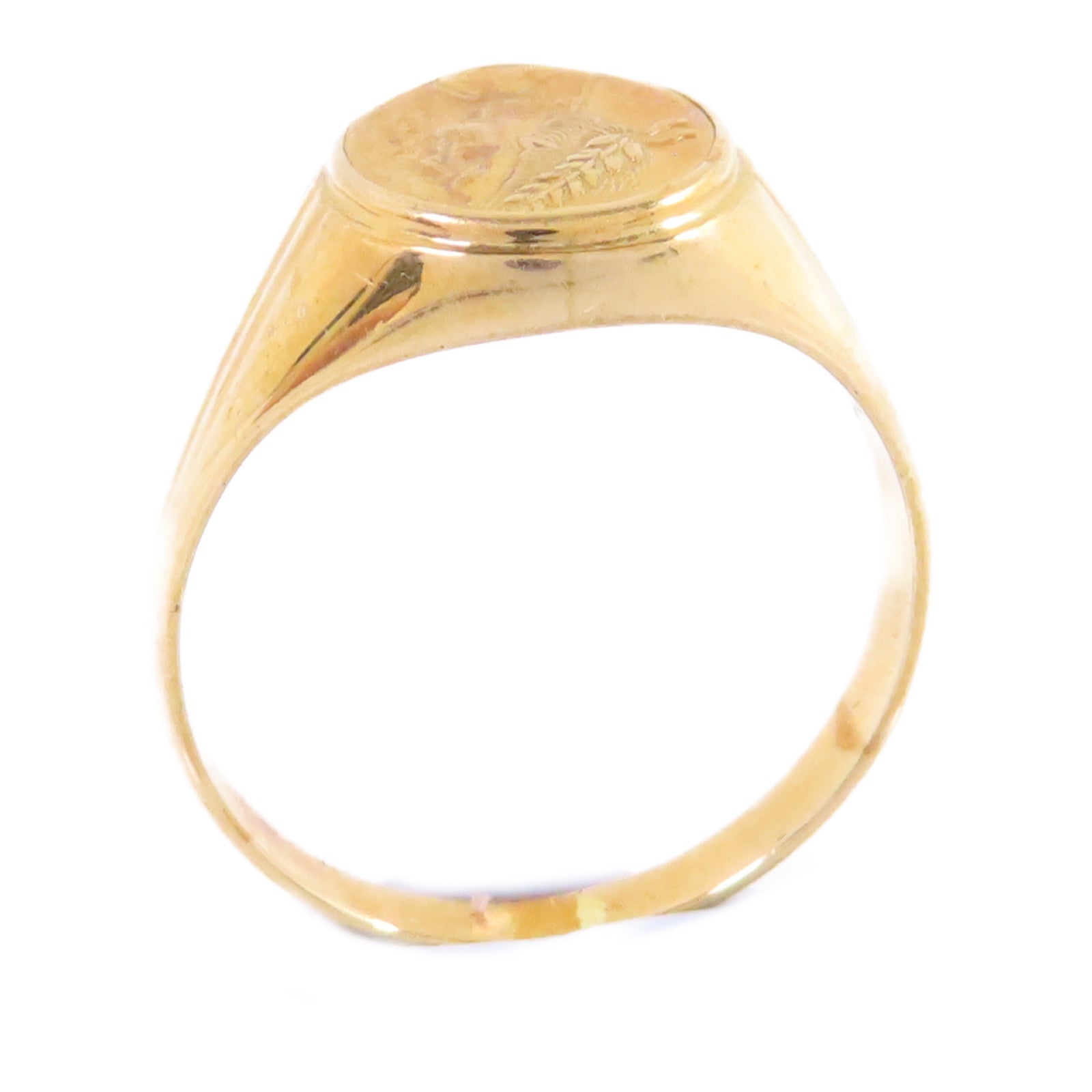 JEWELRY 14K黃金Gold Ring戒指US#4.75