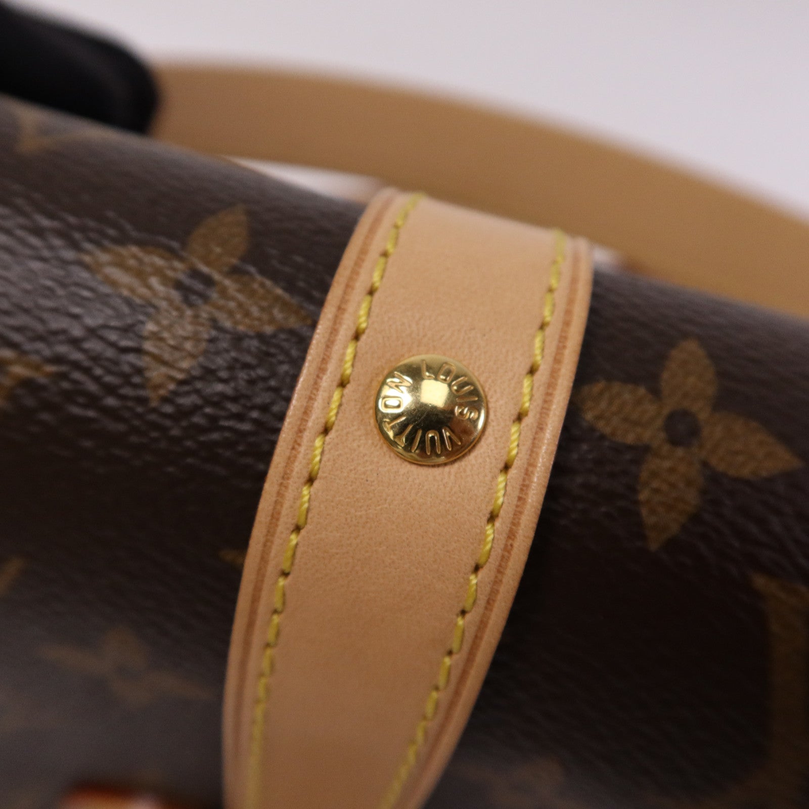 LOUIS VUITTON Monogram Saumur BB金扣手挽肩背兩用袋