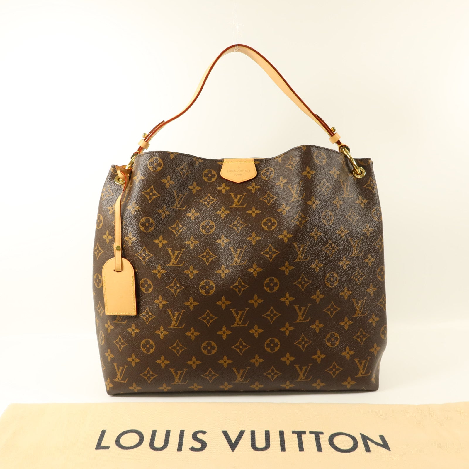 LOUIS VUITTON Monogram Graceful MM金扣肩背袋