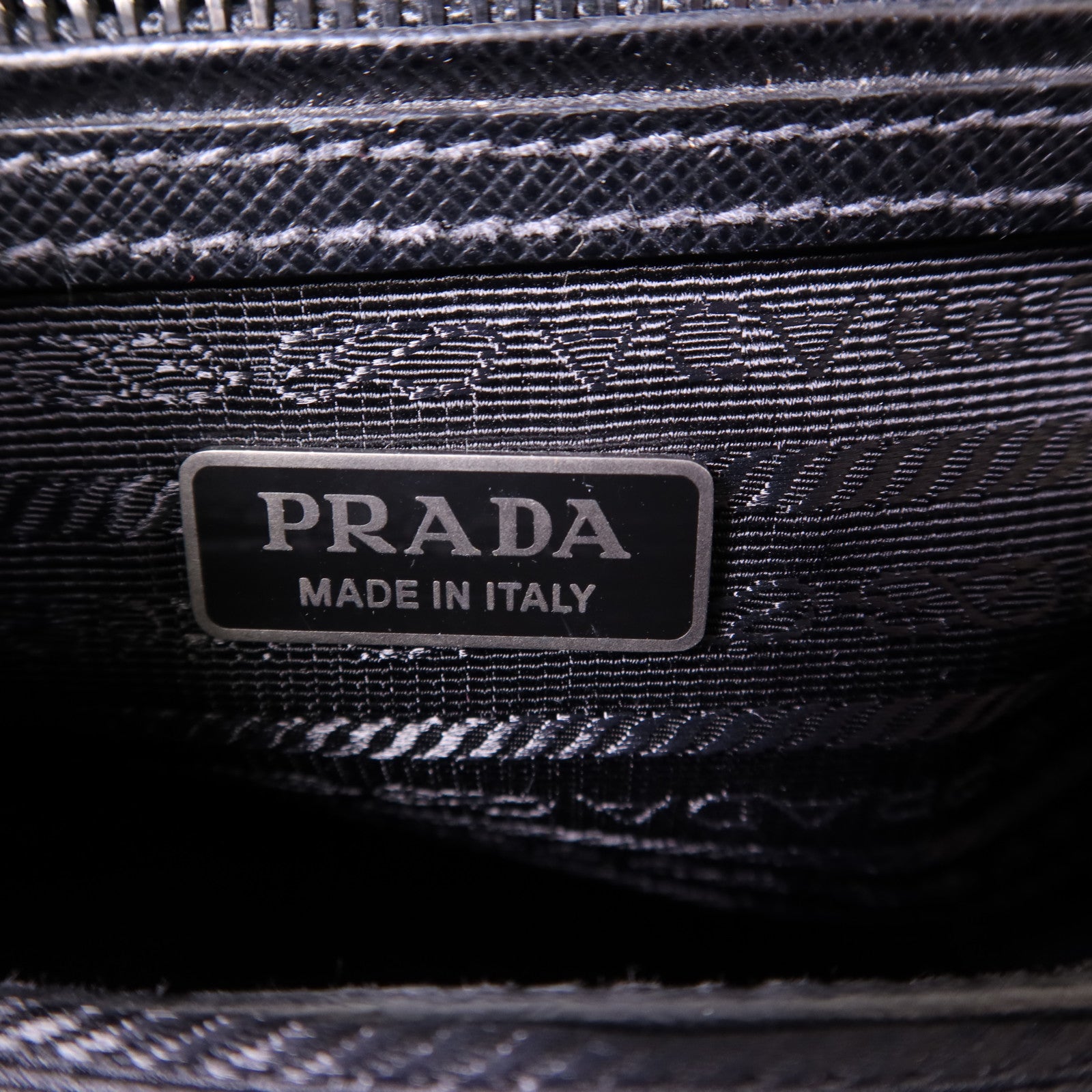 PRADA Saffiano皮革Galleria Nano手挽肩背兩用袋