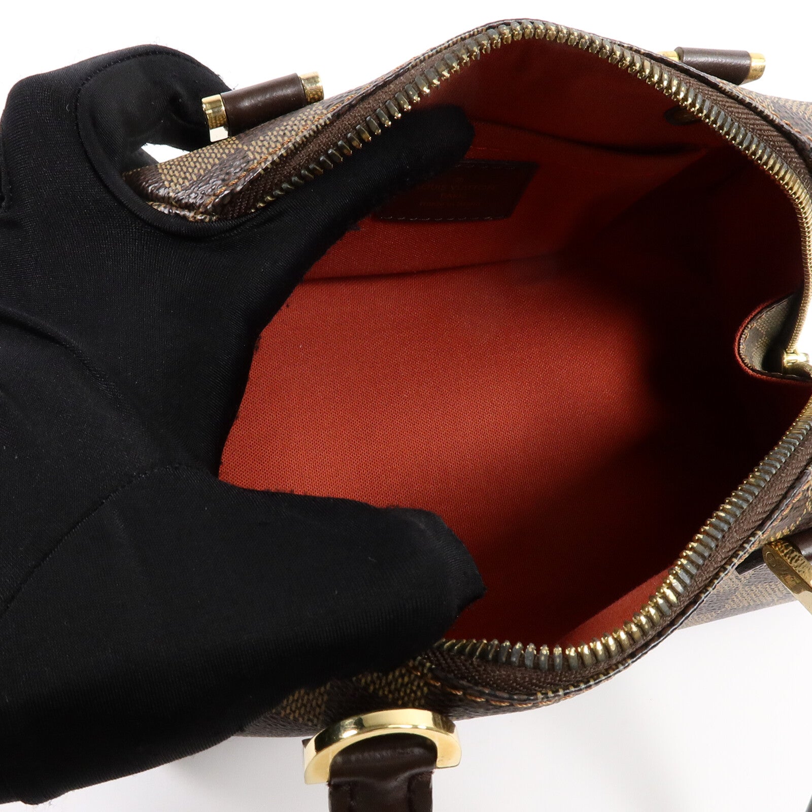 LOUIS VUITTON Damier Rivera Mini手挽袋