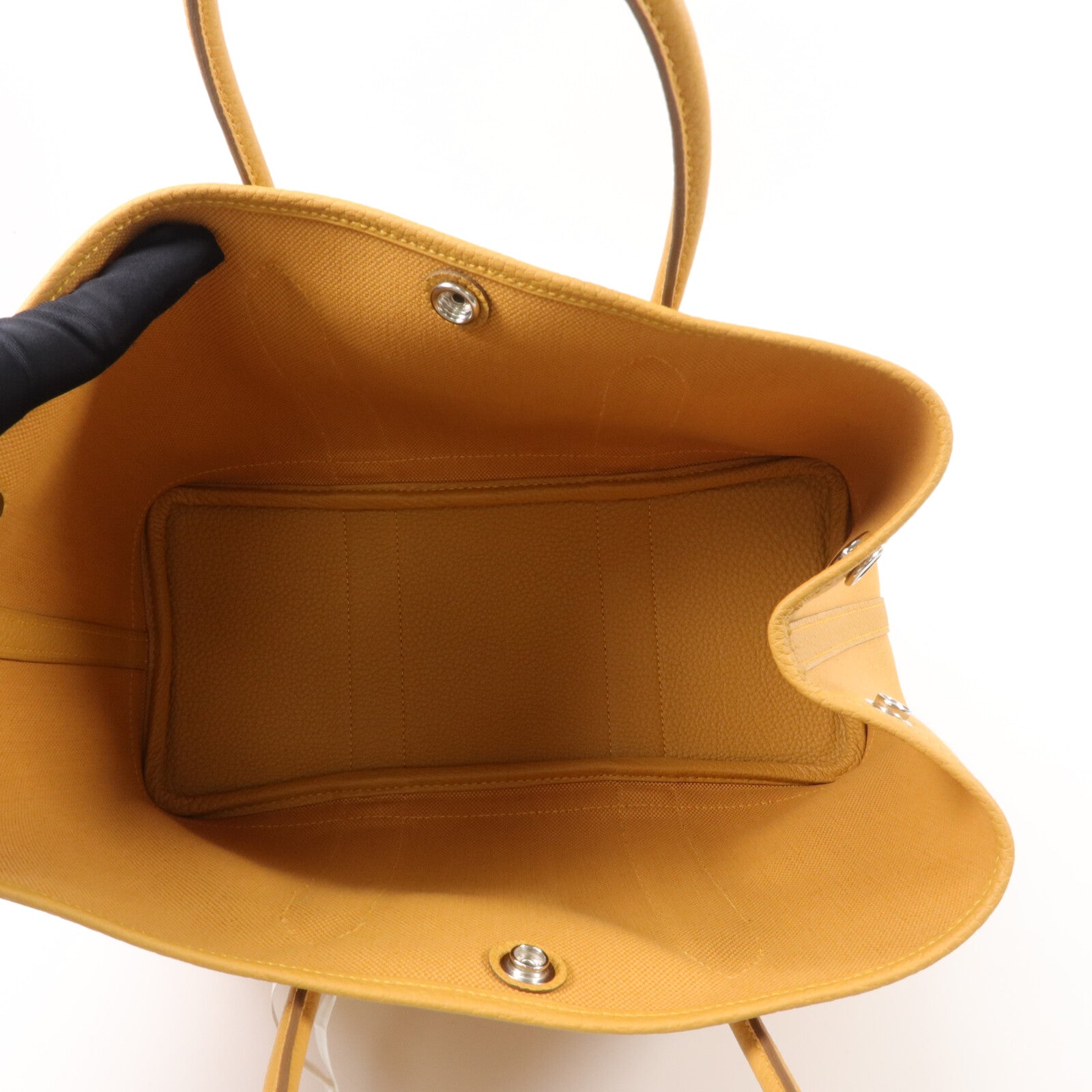 HERMES 帆布Garden Party TPM手挽袋Naturel Sable