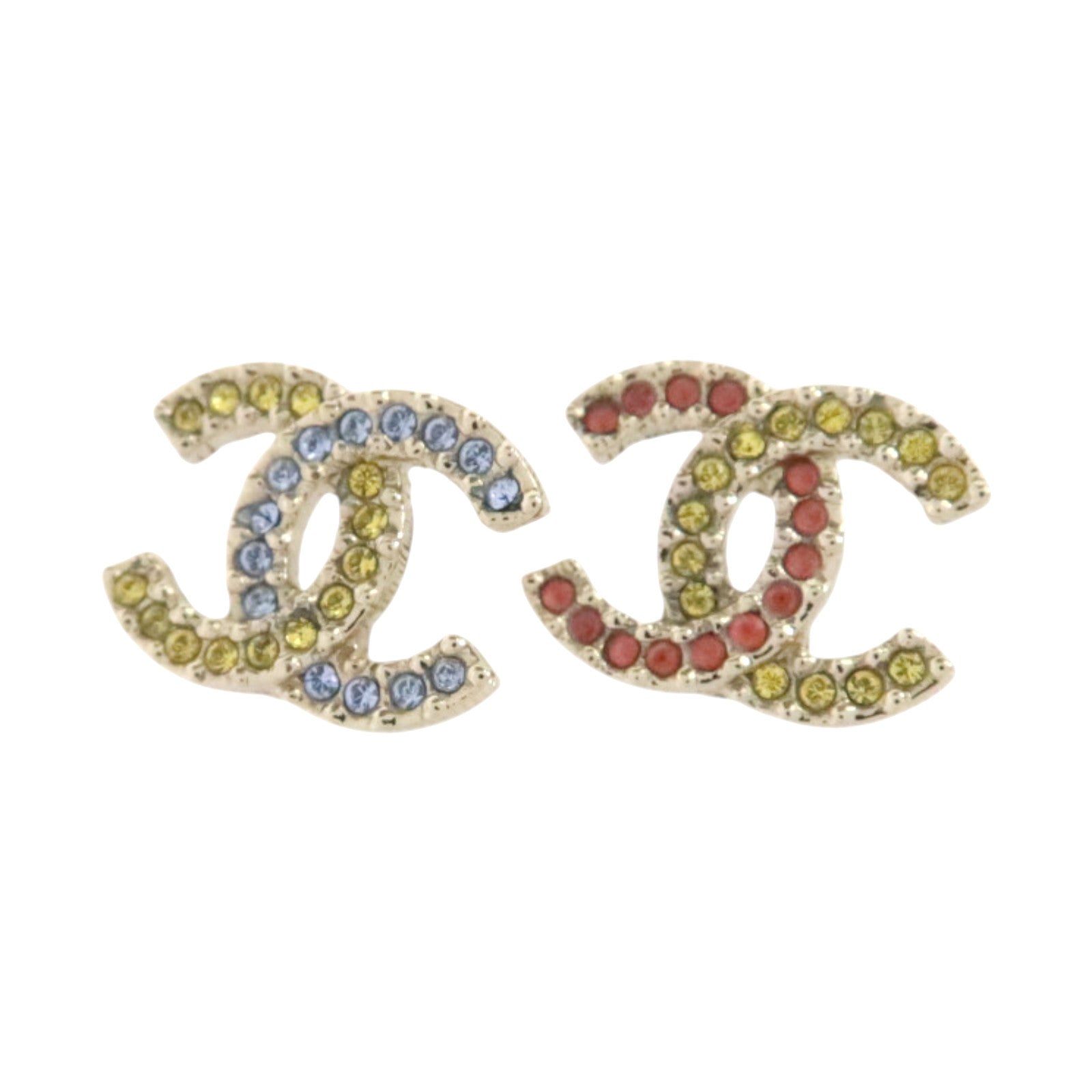 CHANEL 金屬Mini CC Earrings耳環