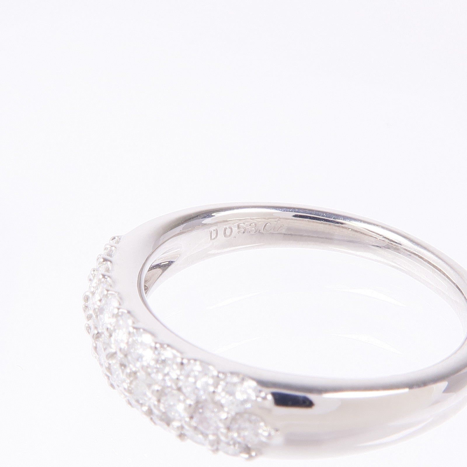 JEWELRY PT900鉑金Diamond Ring鑽石戒指US#6.75